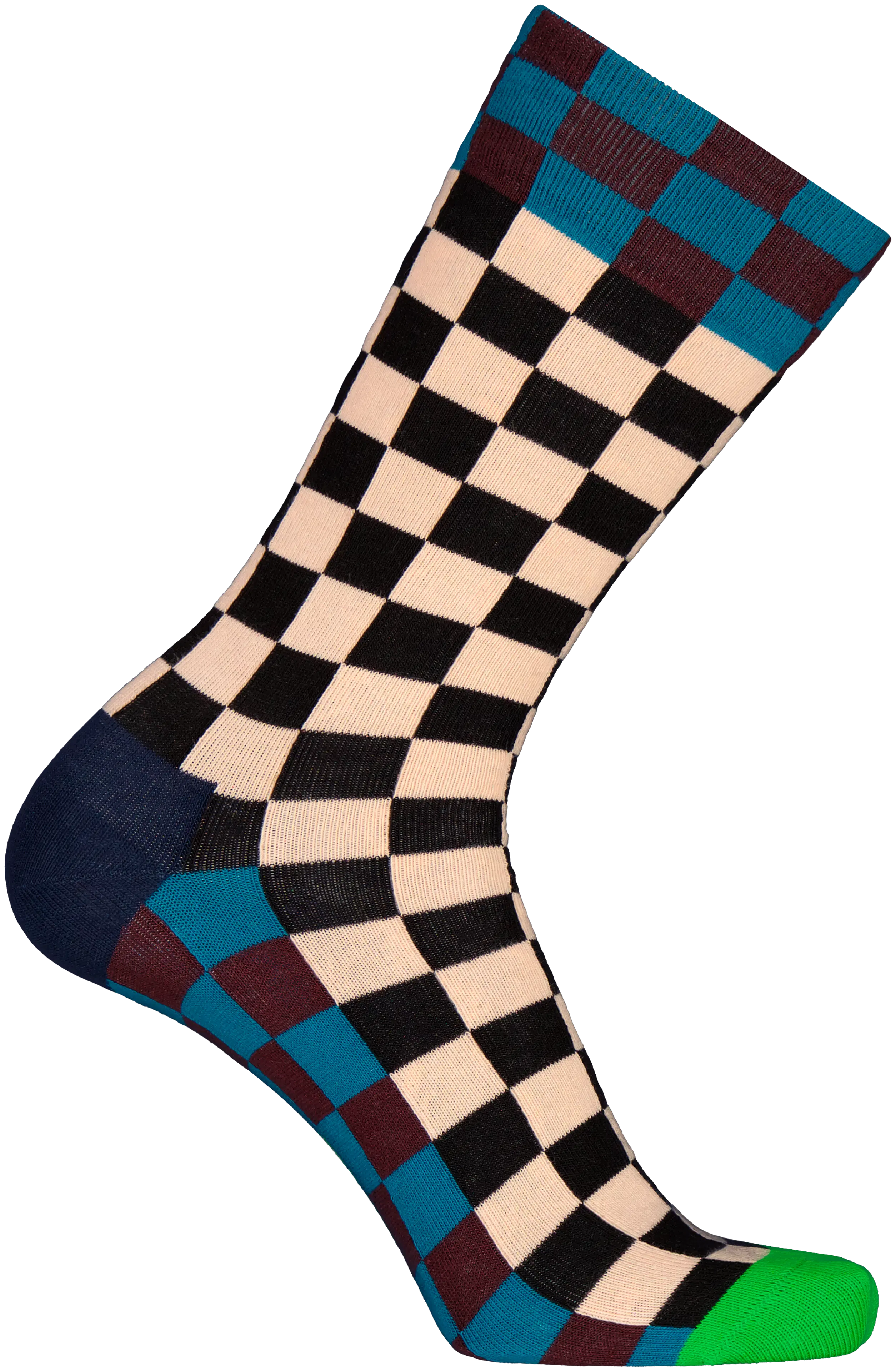Happy Socks Checkerboard sukat