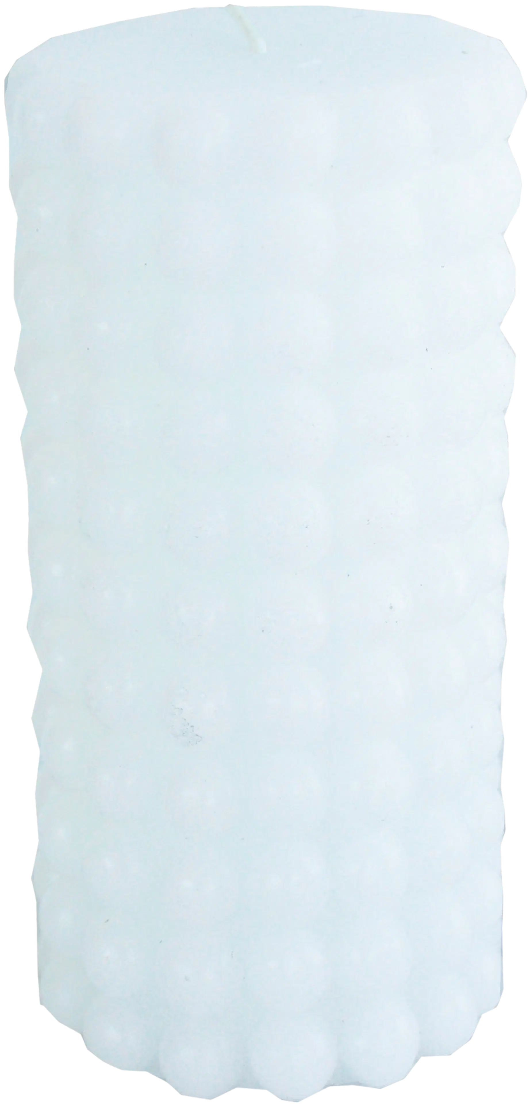 Finnmari Pallokuvio pöytäkynttilä 7,5x7,5x15 cm valkoinen