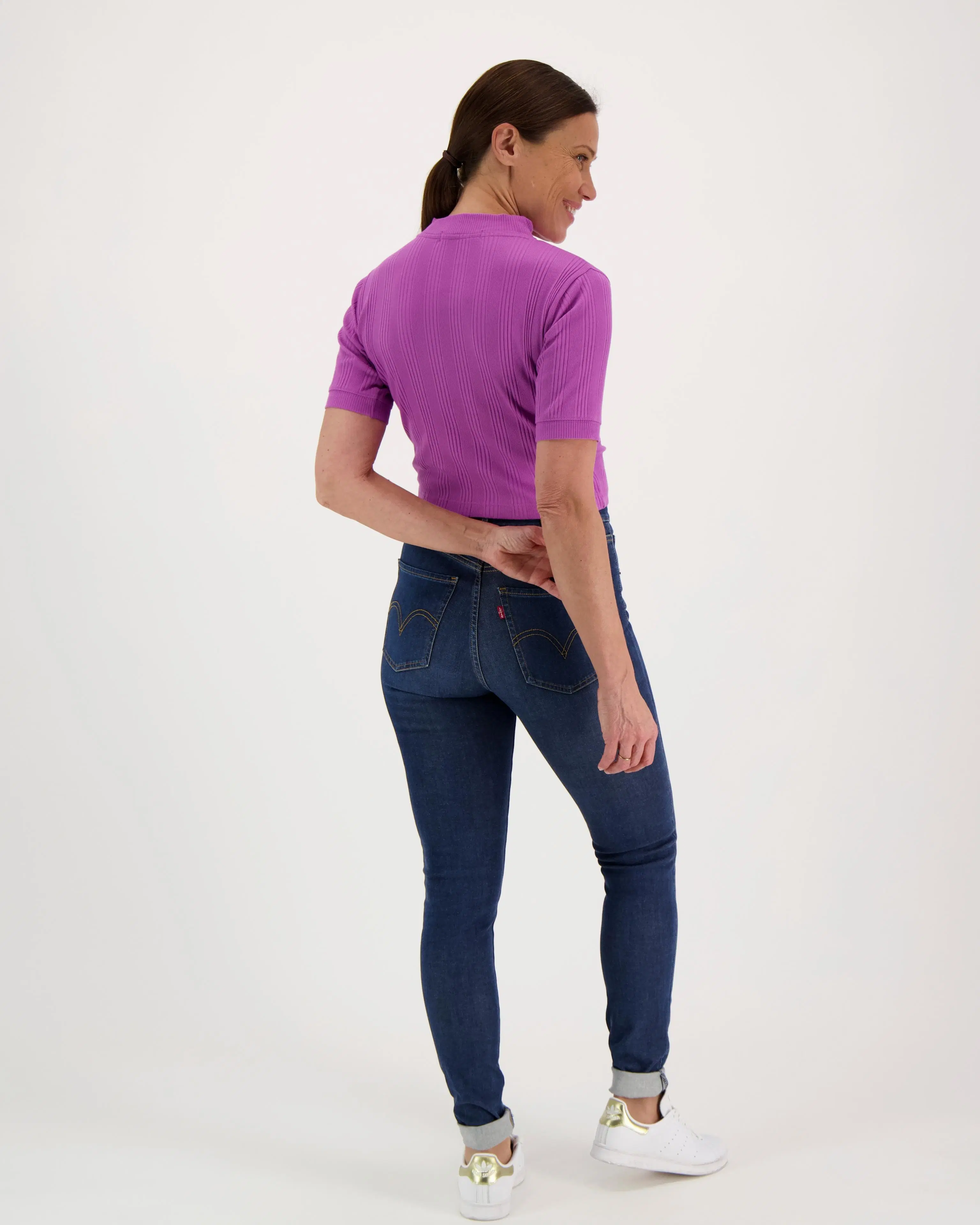 Calvin Klein Jeans Badge Rib Short Sleeve Slim T-paita
