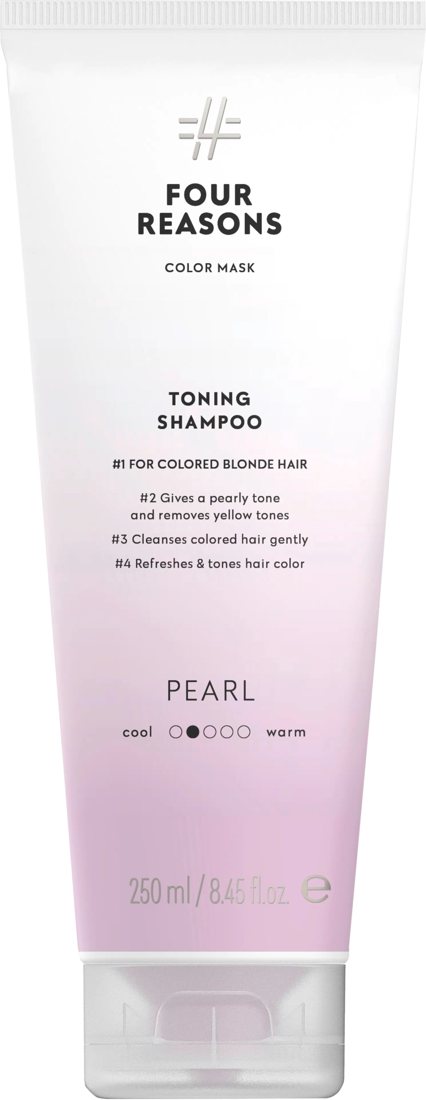 Four Reasons Color Mask Toning Shampoo Pearl 250 ml