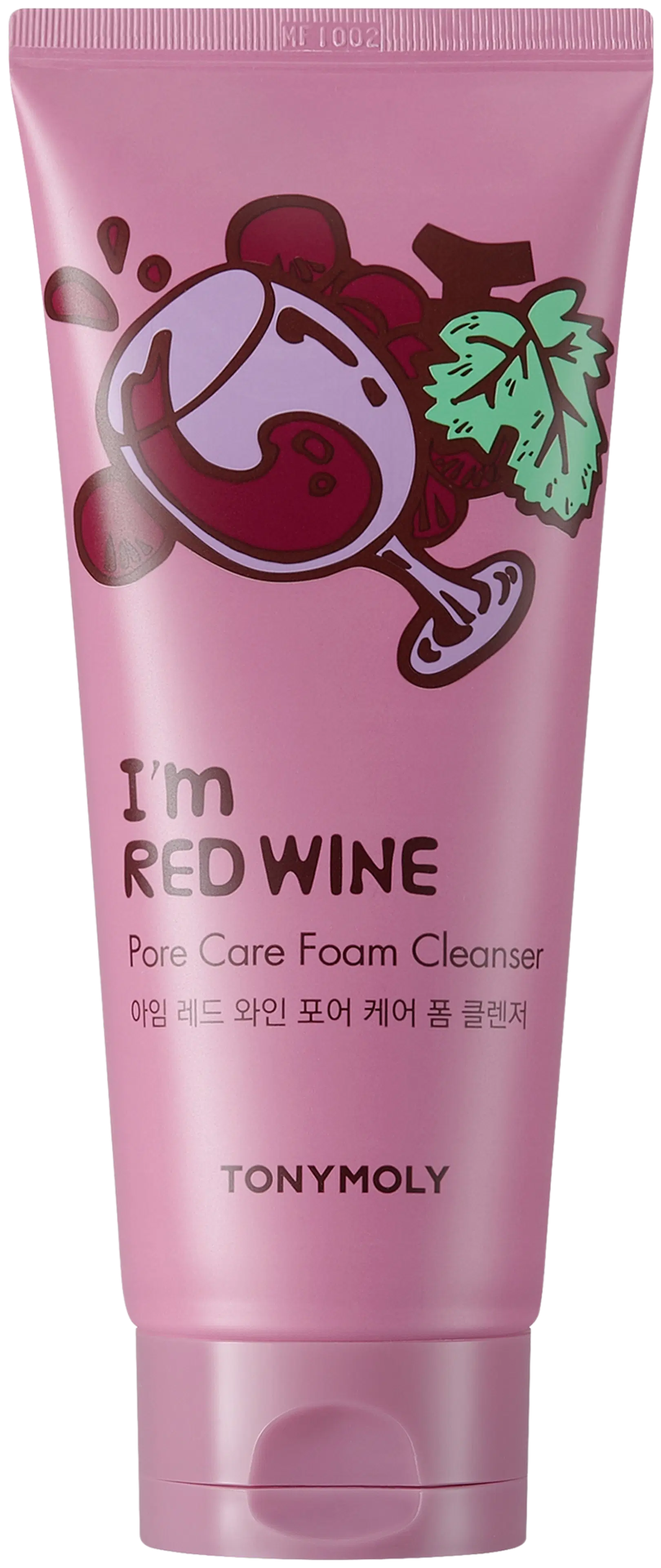 TONYMOLY I'm Red Wine Pore care Foam Cleanser puhdistusvaahto 180ml