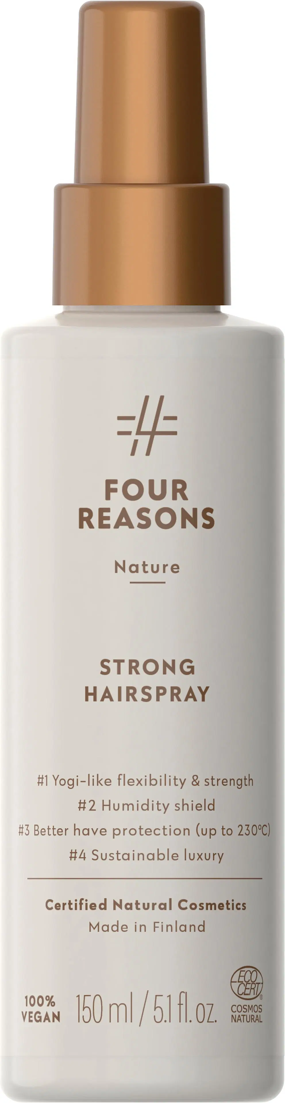 Four Reasons Nature Strong Hairspray hiuskiinne 150 ml
