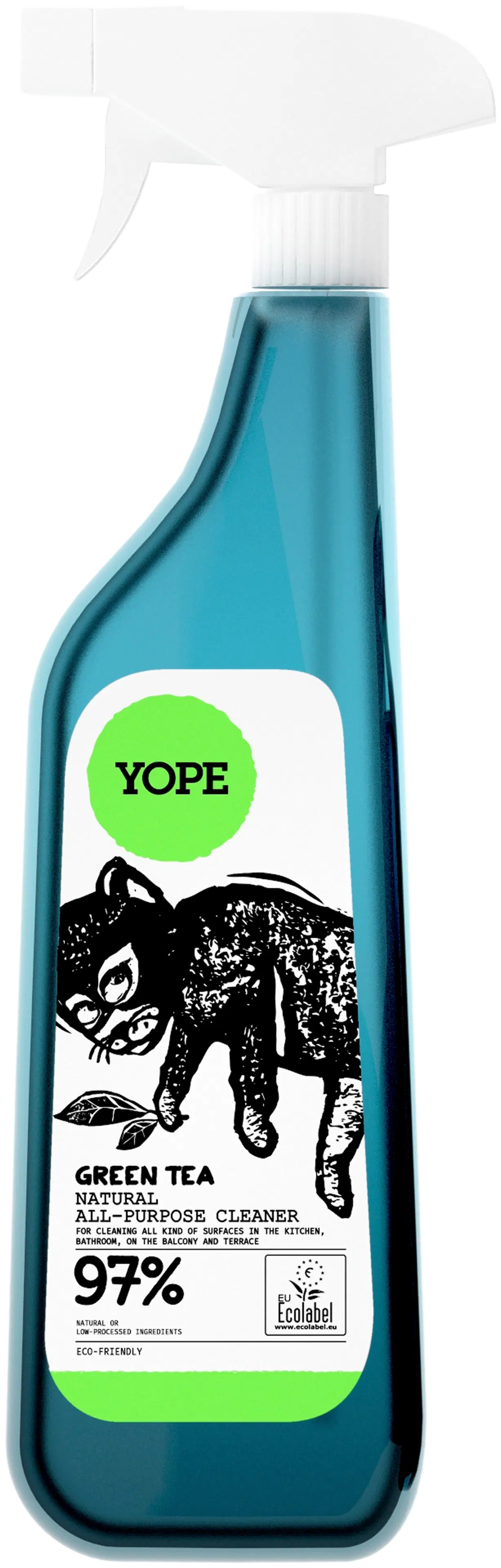 YOPE Universal yleispuhdistusaine Green Tea 750ml