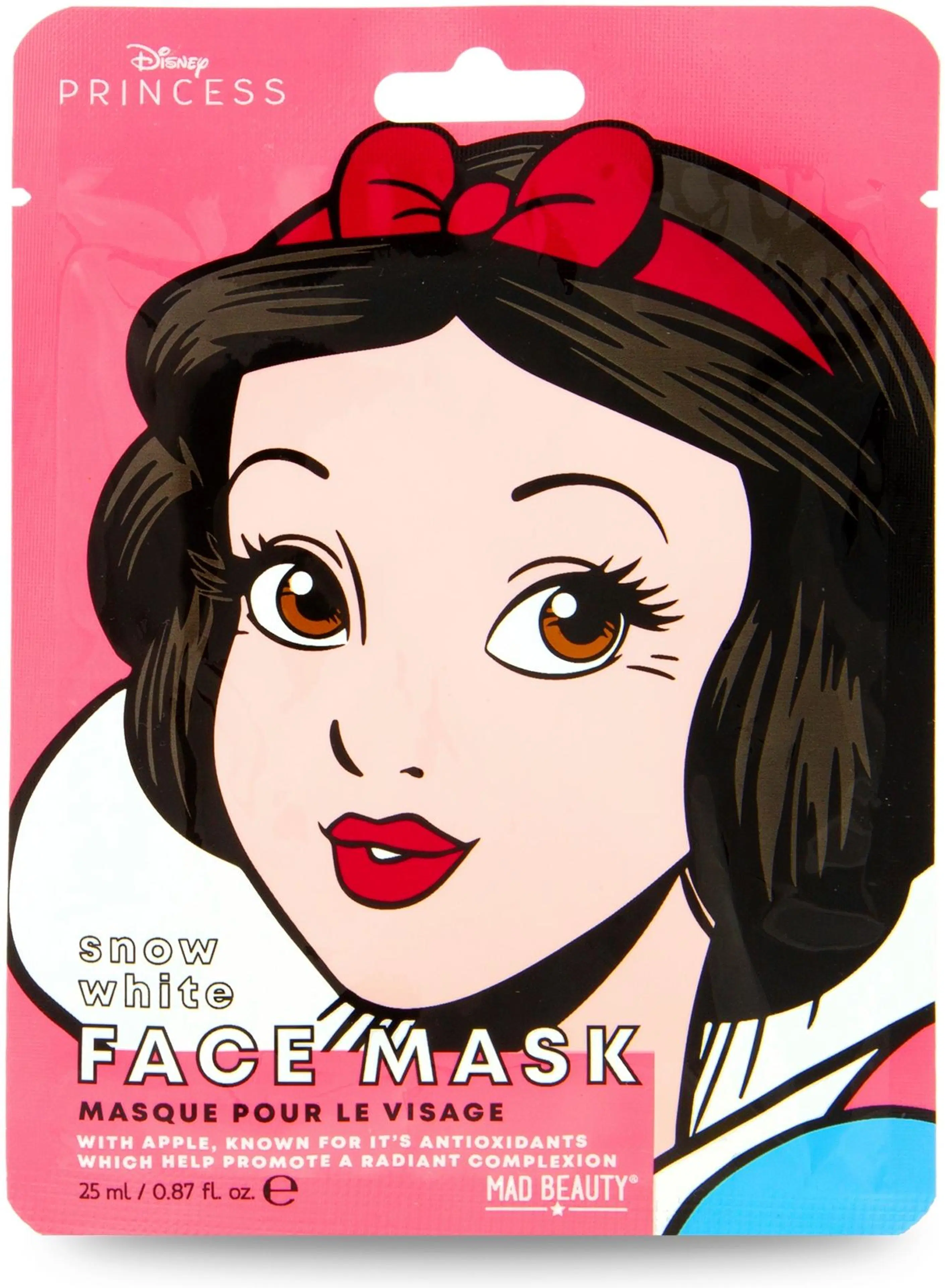 Mad Beauty Disney Pop Princess Face Mask Snow White -kangasnaamio