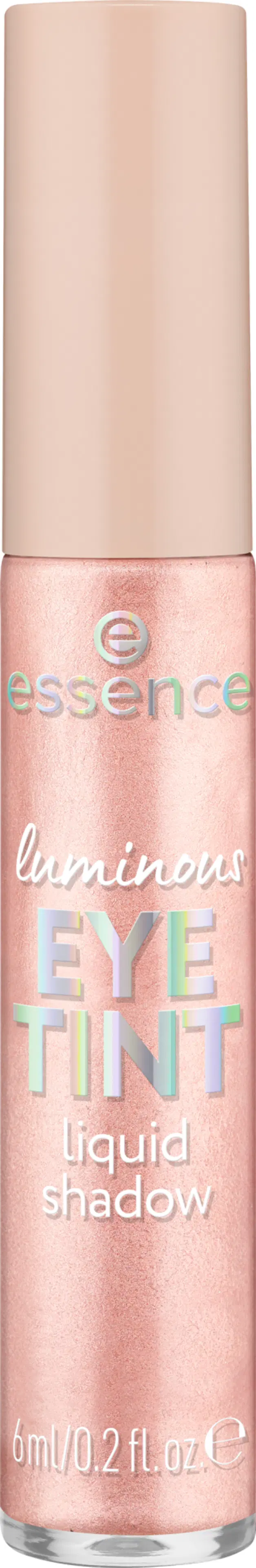 essence luminous EYE TINT liquid shadow nestemäinen luomiväri 6 ml