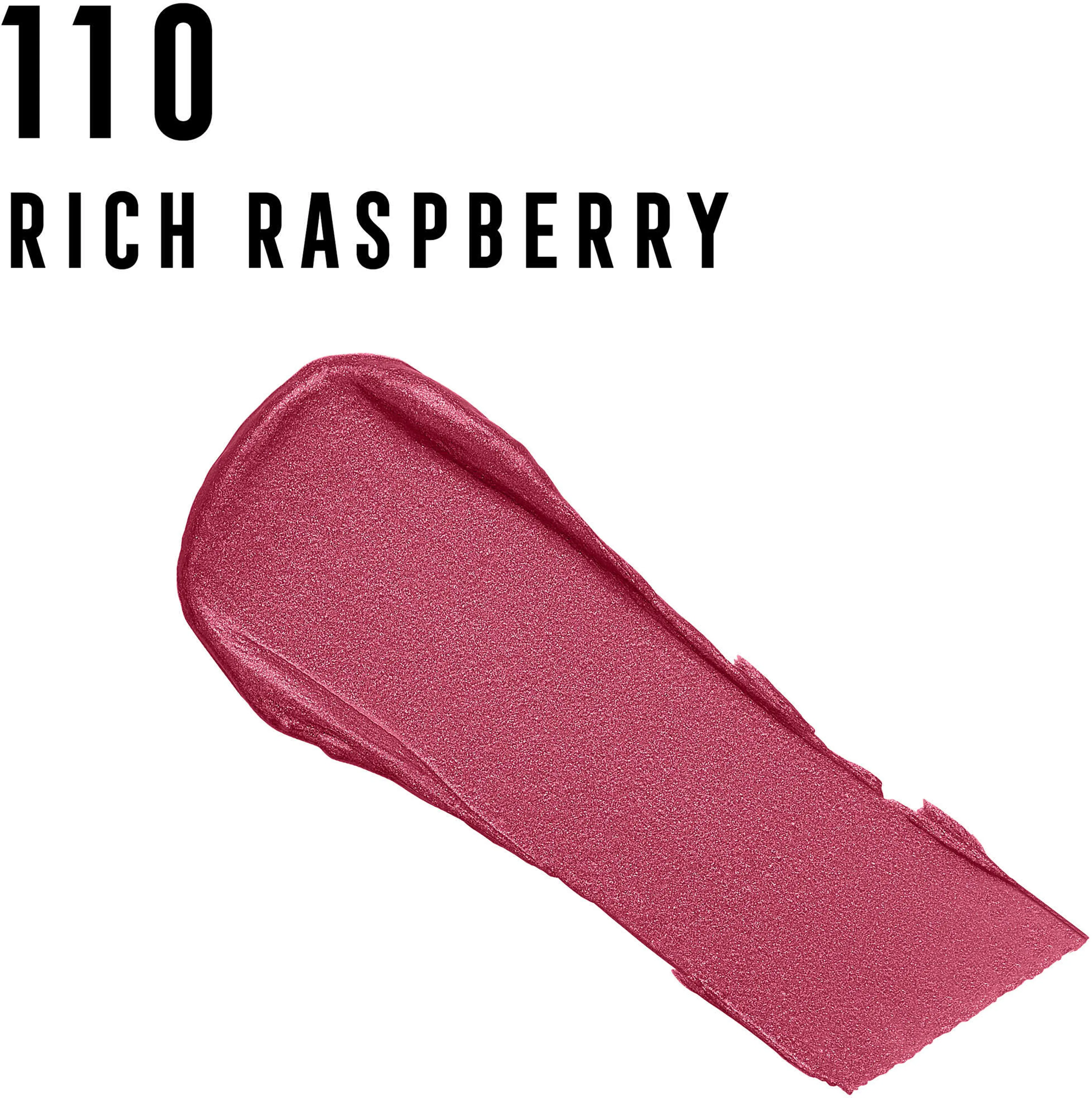 Max Factor Colour Elixir huulipuna 4 g, 110 Rich Raspberry