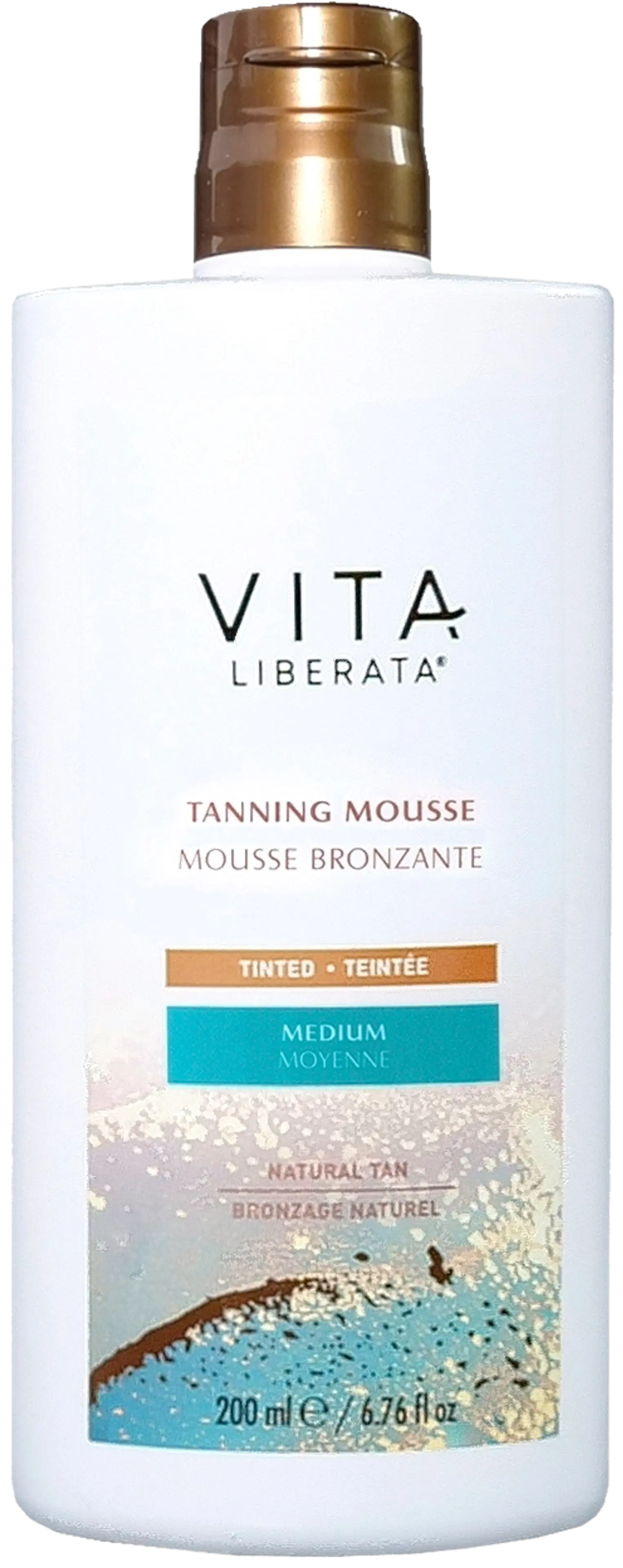 Vita Liberata Tinted Tanning Mousse Medium Itseruskettava mousse 200ml