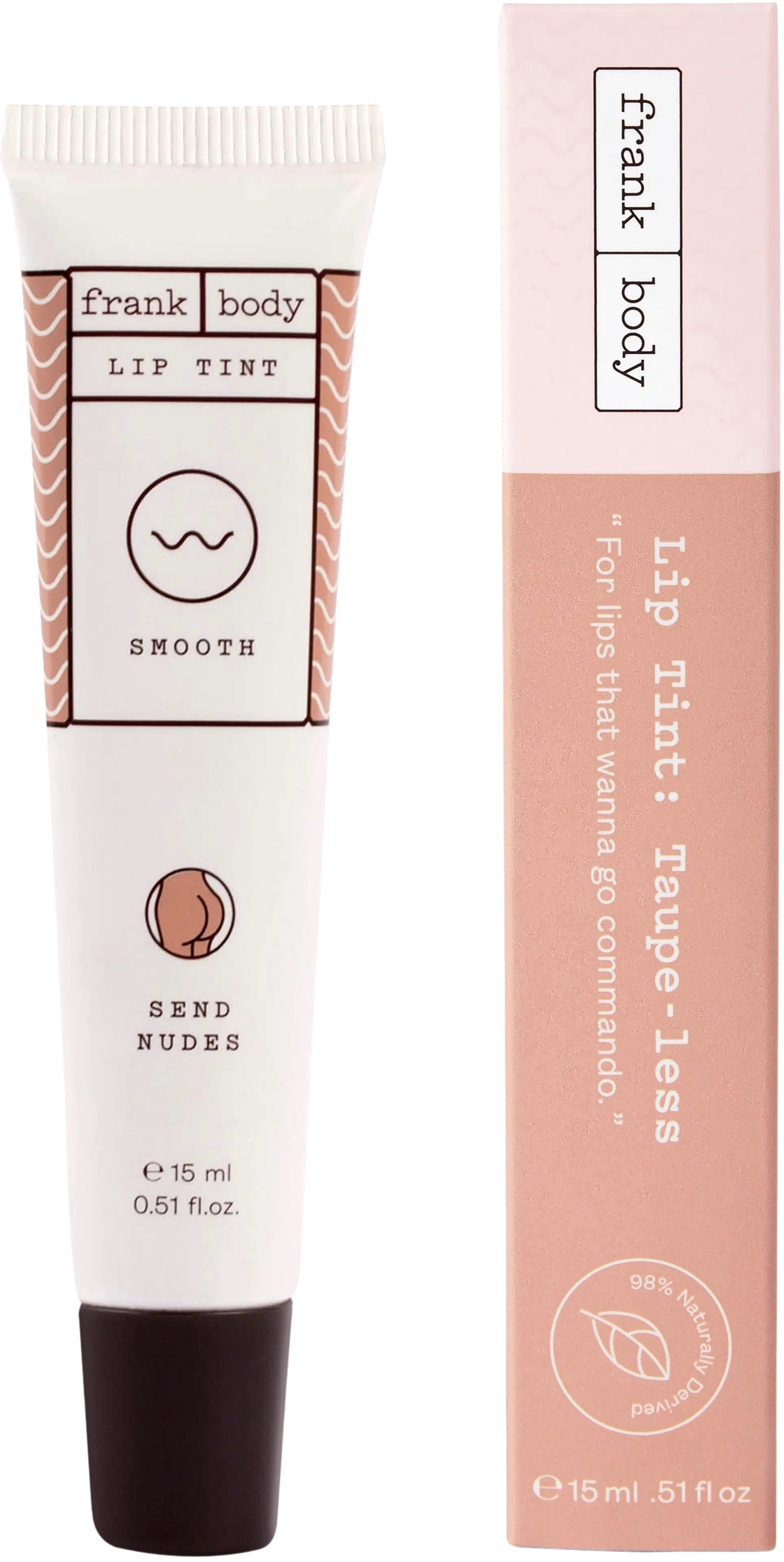 Frank Body Lip Tint Taupe-less huulisävyte 15ml