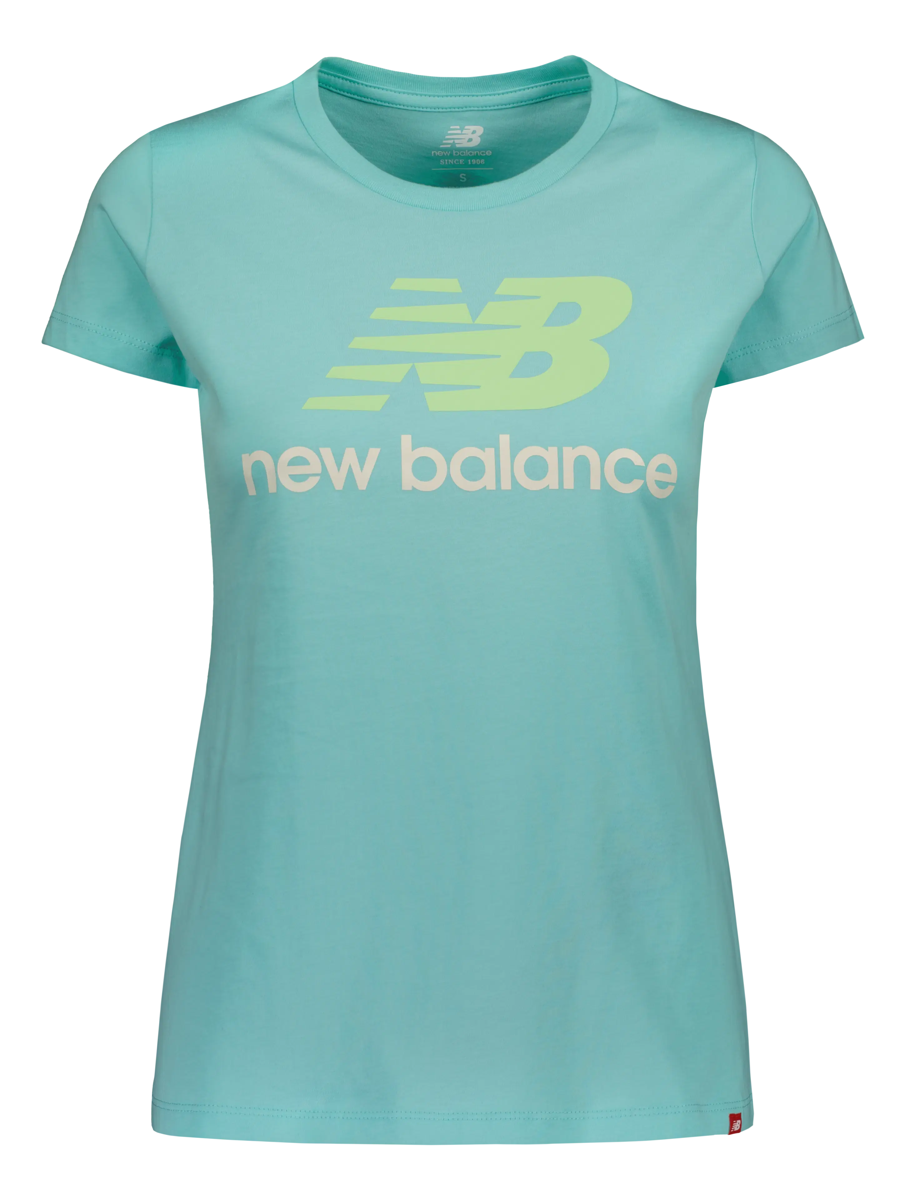 New Balance Essentials Stacked Logo t-paita