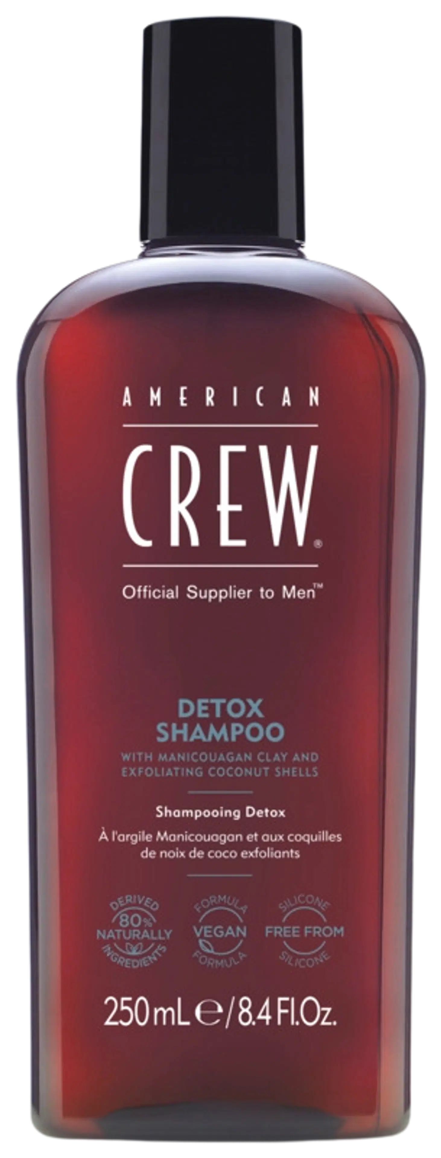 American Crew Detox syväpuhdistava shampoo 250 ml