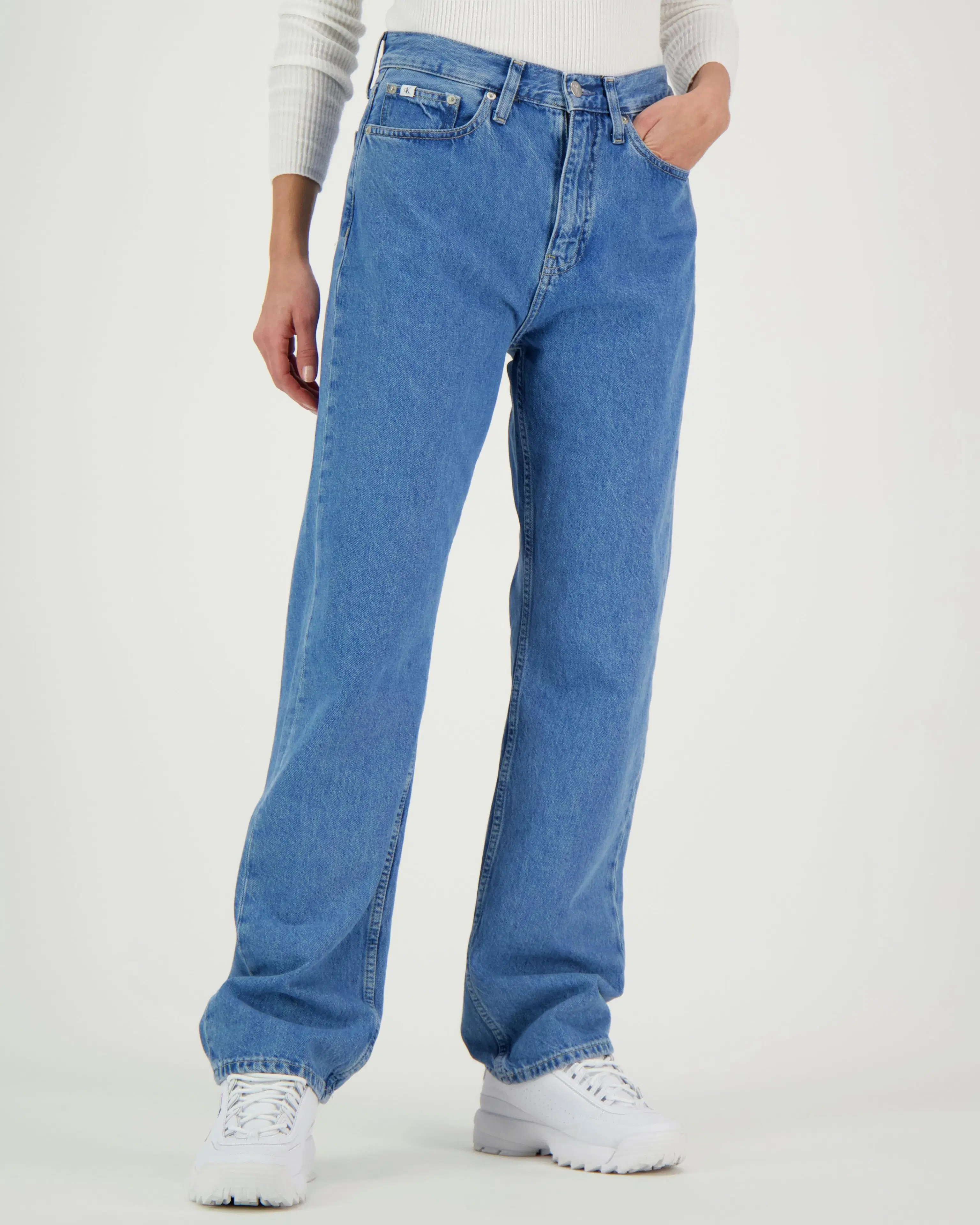 Calvin Klein Jeans High Rise Straight farkut