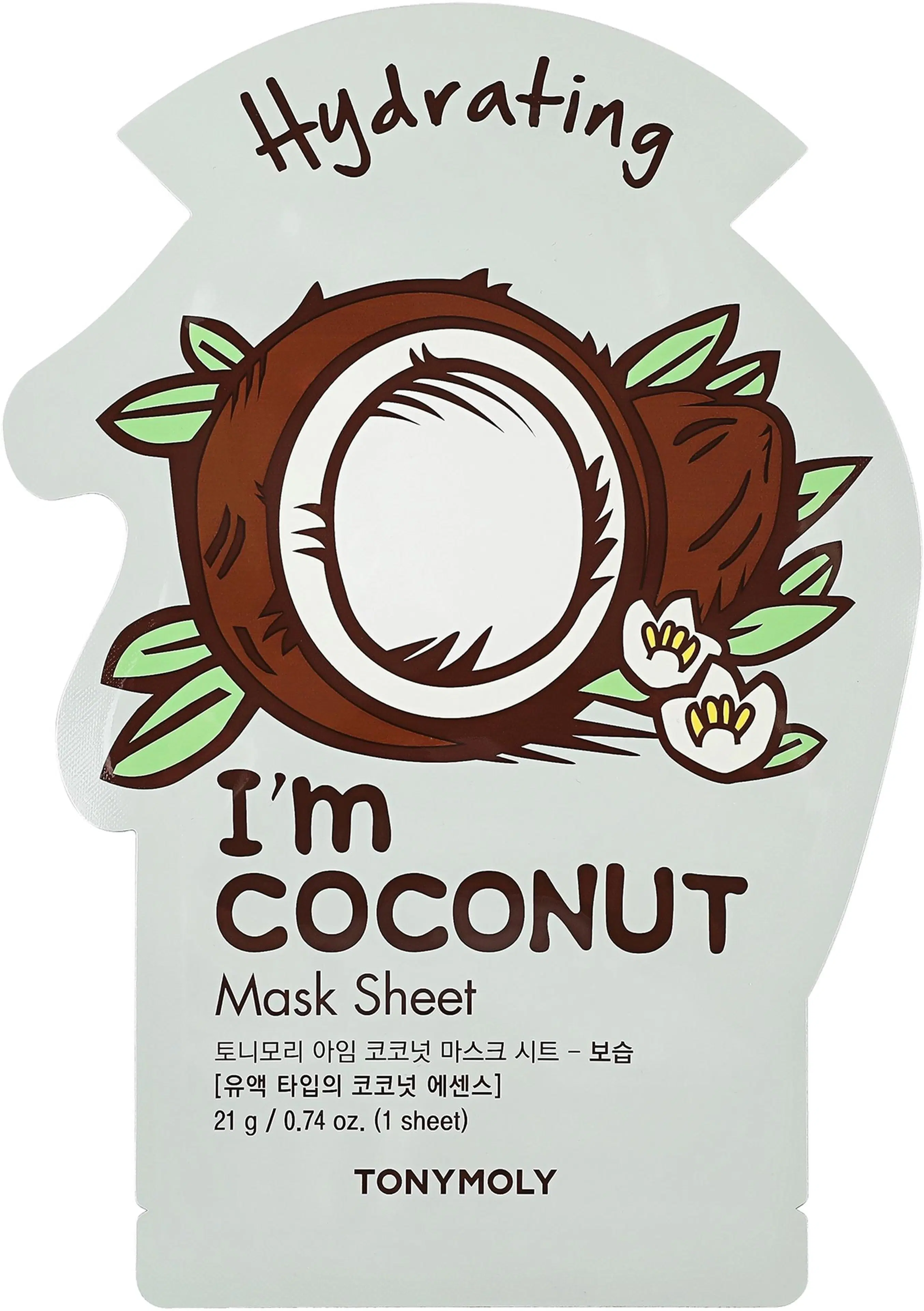 TONYMOLY I Am Coconut Mask Sheet kosteuttava kangasnaamio 1 kpl