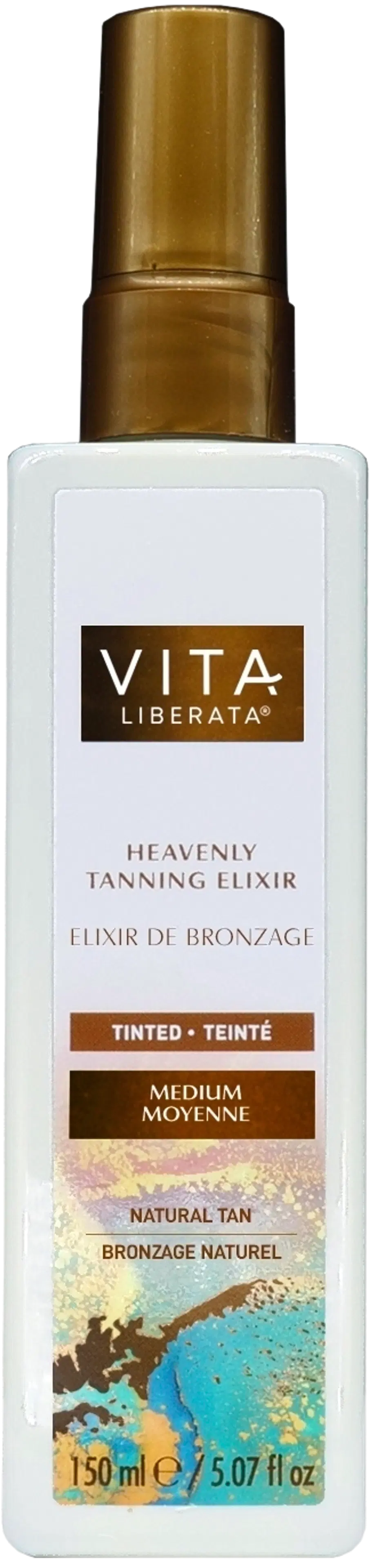 Vita Liberata Tinted Heavenly Tan Elixir Itseruskettava eliksiiri 150ml