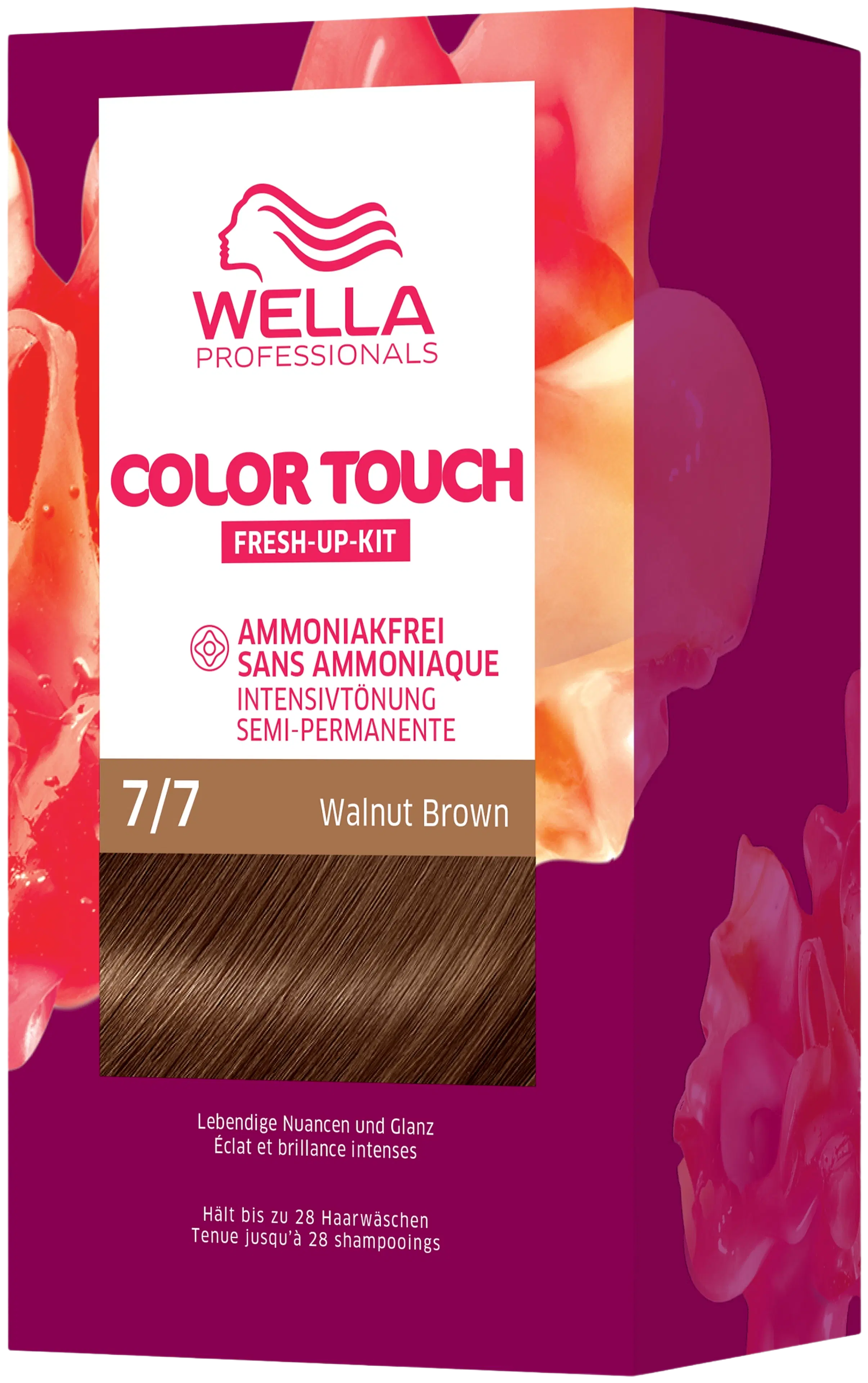 Wella Professionals Color Touch Deep Brown Walnut Brown 7/7 kotiväri 130 ml