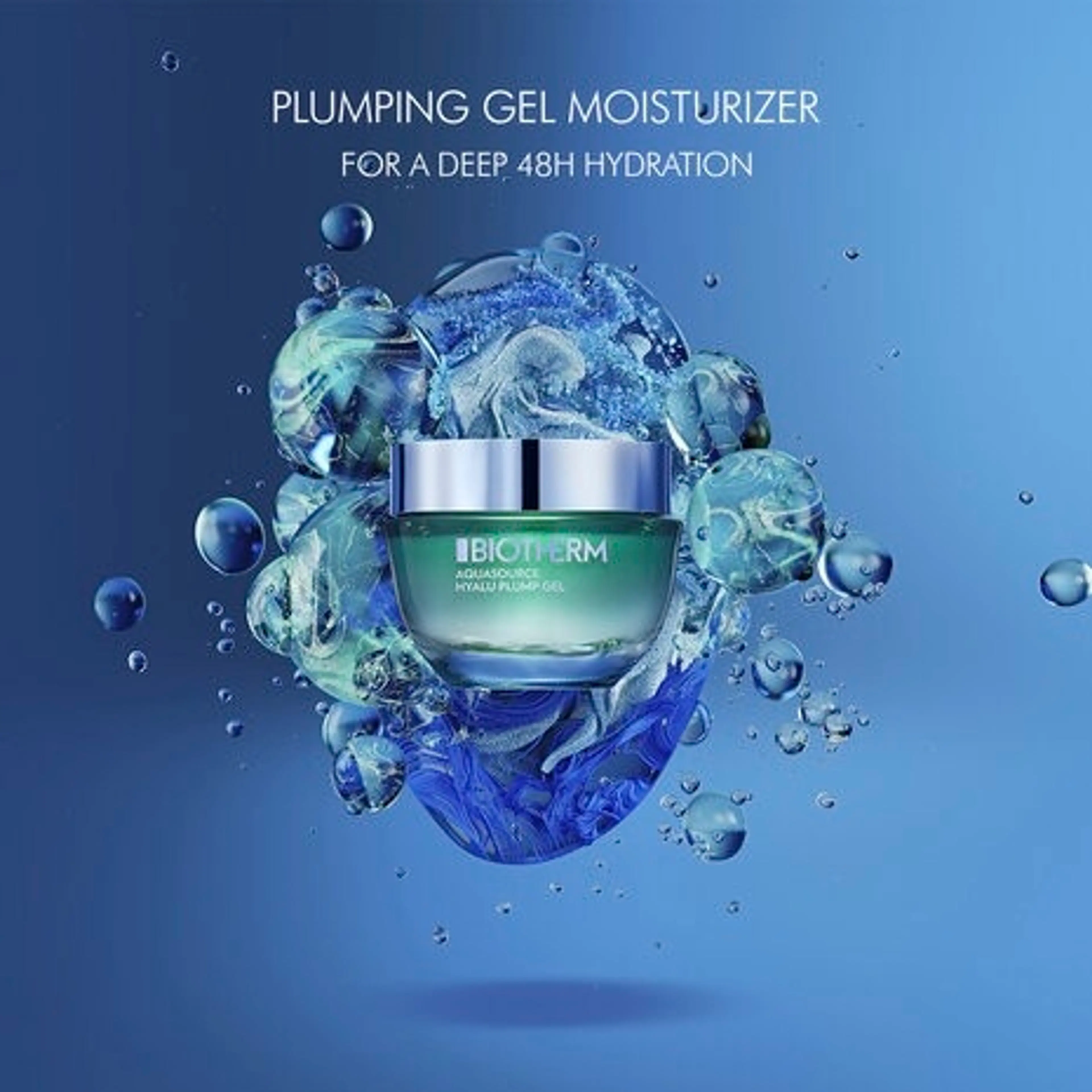 Biotherm Aquasource Hyalu Plump Gel päivävoide 50 ml