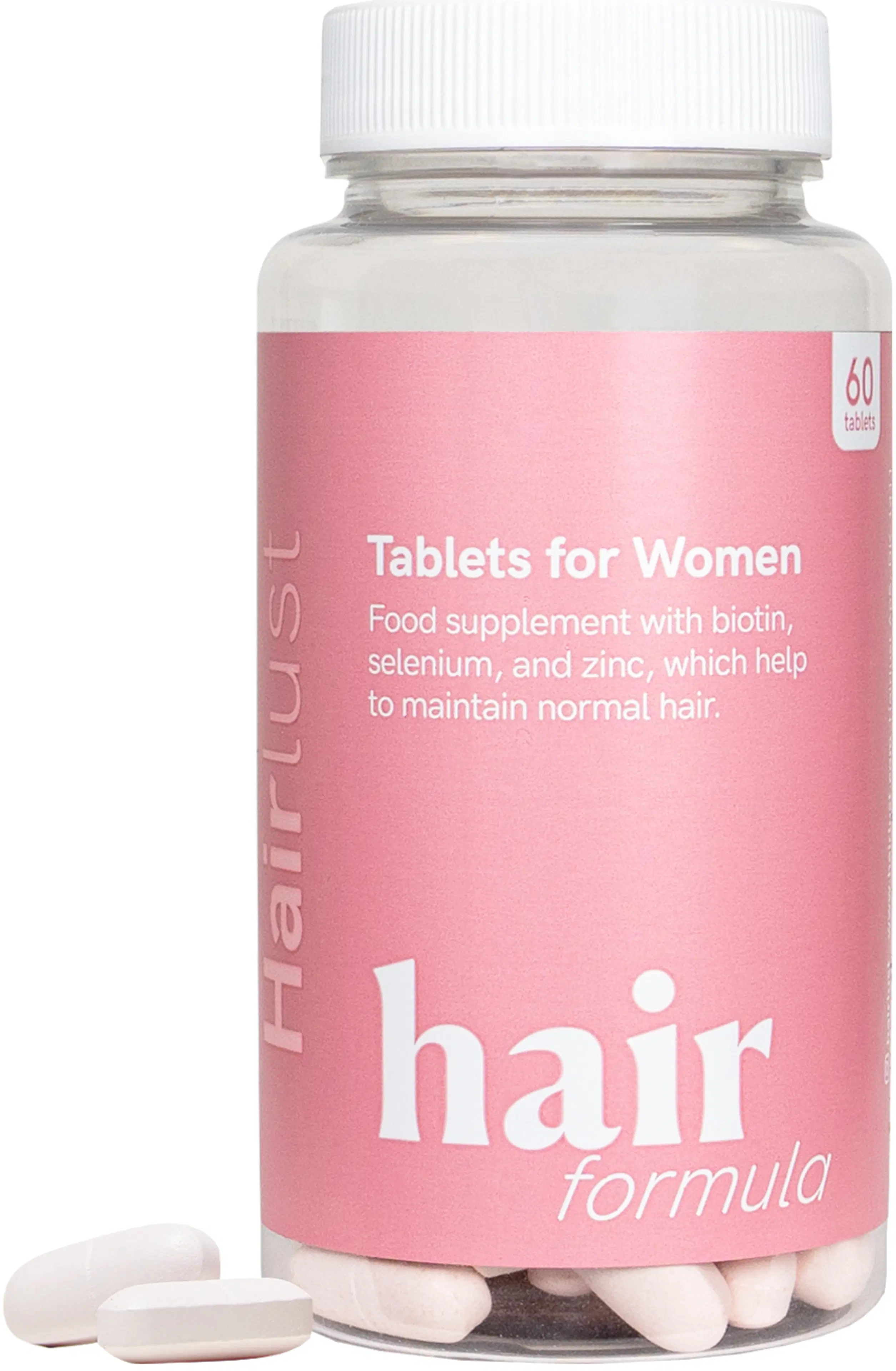 Hairlust Hair Formula Tablets for Women hiusvitamiini naisille 60 kpl