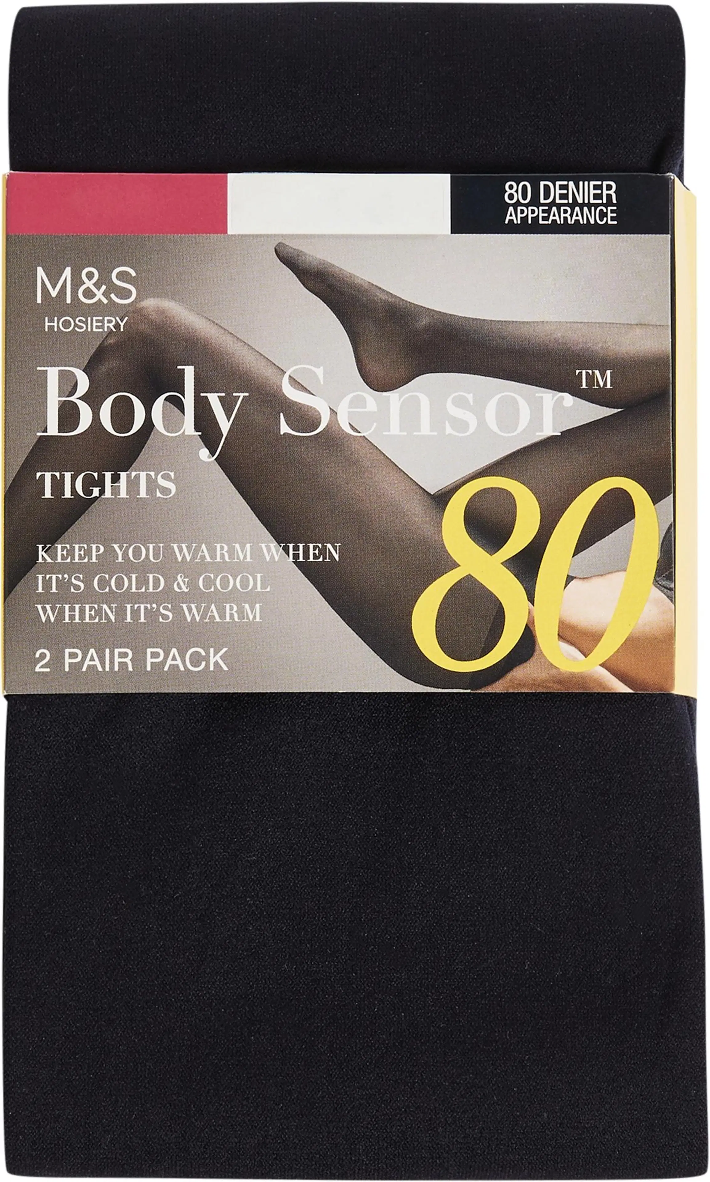 Marks & Spencer Body Sensor™ 80 DEN sukkahousut 2 paria