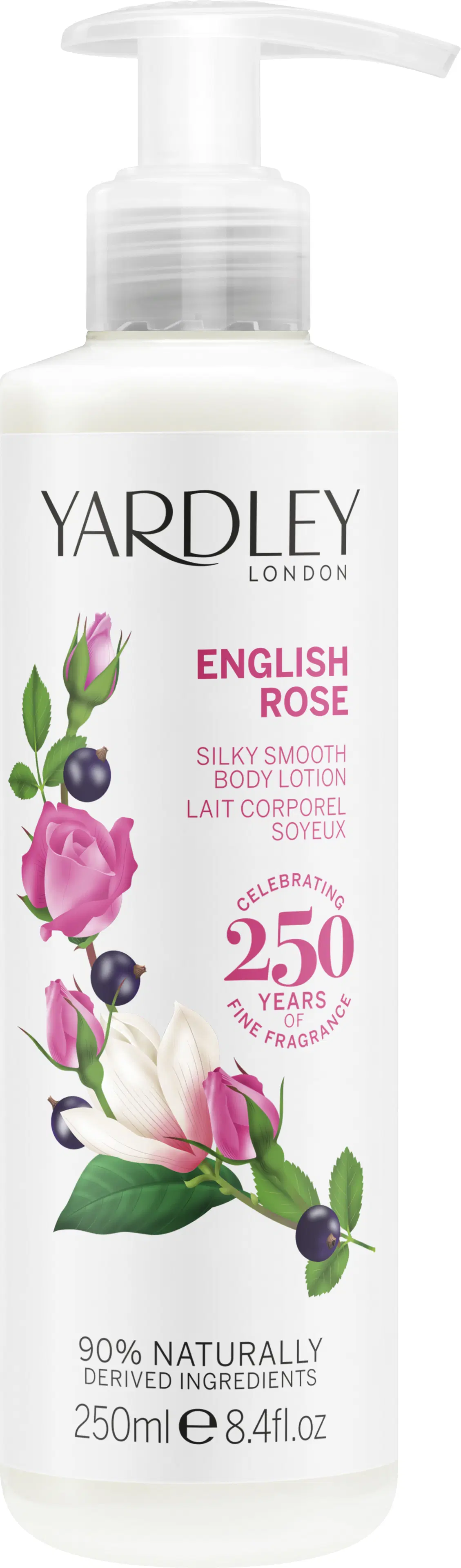 Yardley London English Rose Silk Smooth Body Lotion vartalovoide 250ml