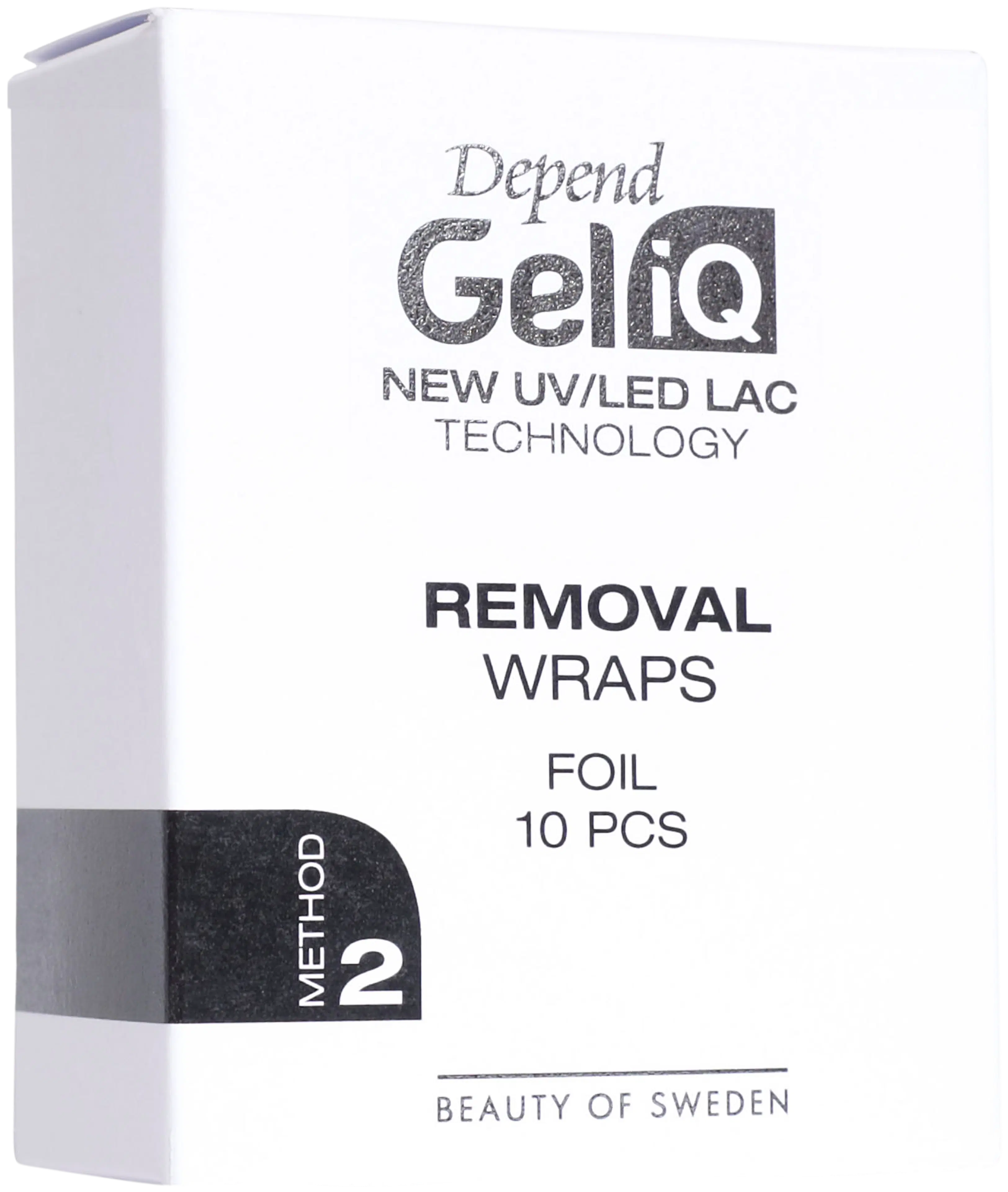 Depend Gel iQ Removal Wraps Foil 10 kpl nr 2905