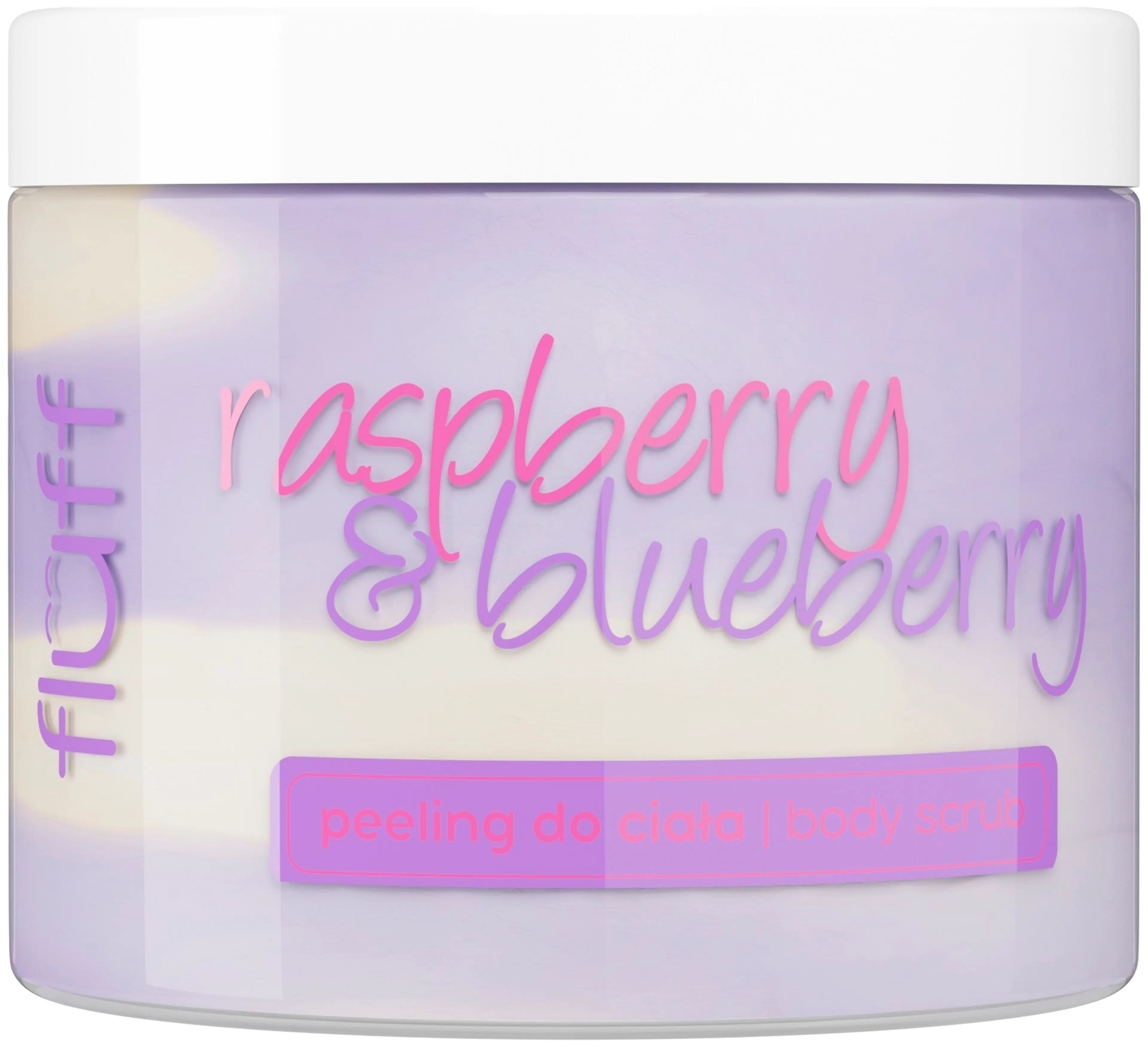 Fluff Body Scrub Blueberry & Raspberry160 ml- vartalokuorinta