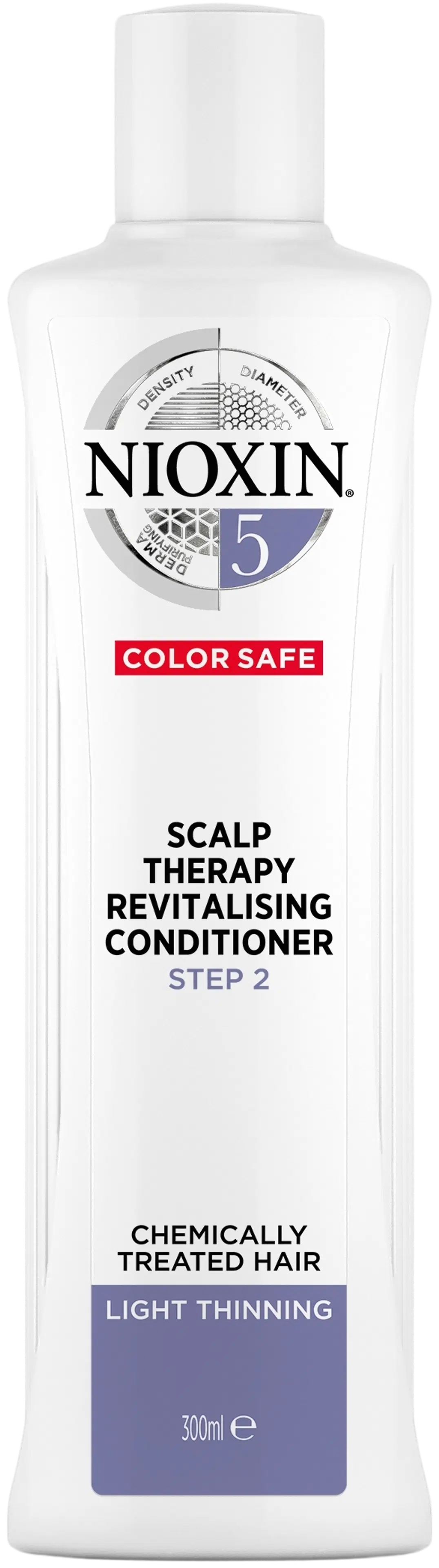 NIOXIN 5 Color Safe Scalp Therapy Revitalizing Conditioner hoitoaine 300 ml