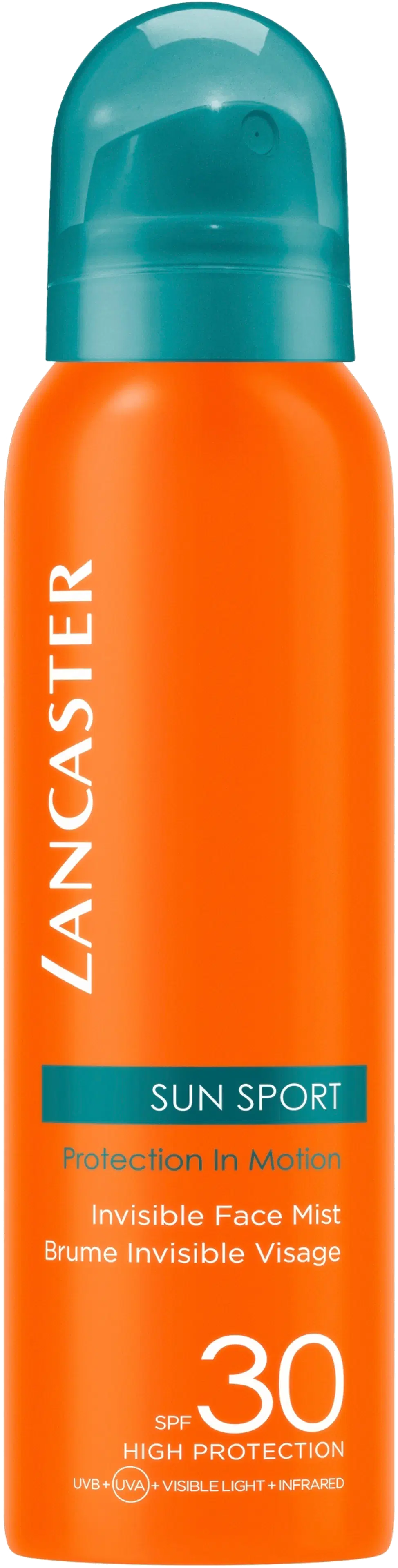 Lancaster Sport Face -aurinkosuojasuihke kasvoillle SPF30 100 ml