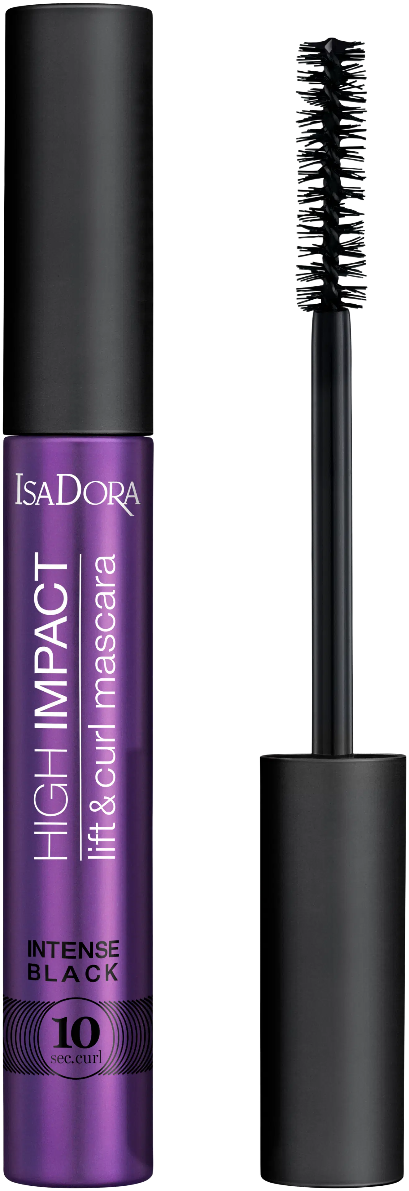 IsaDora 10sec High Impact Lift&Curl Mascara 9ml, 31 Intense Black