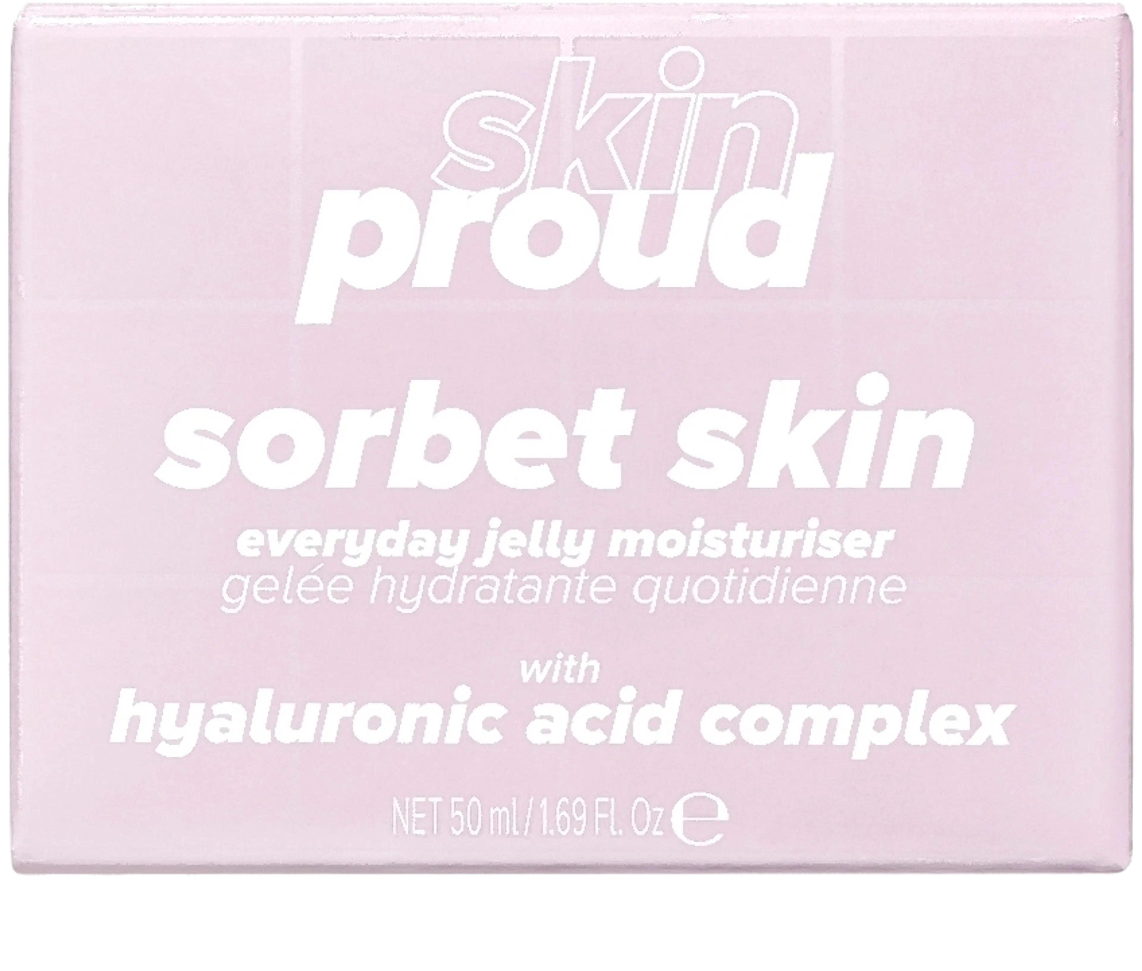 Skin Proud Sorbet Skin Everyday Jelly Moisturiser -kosteuttava geelivoide 50ml