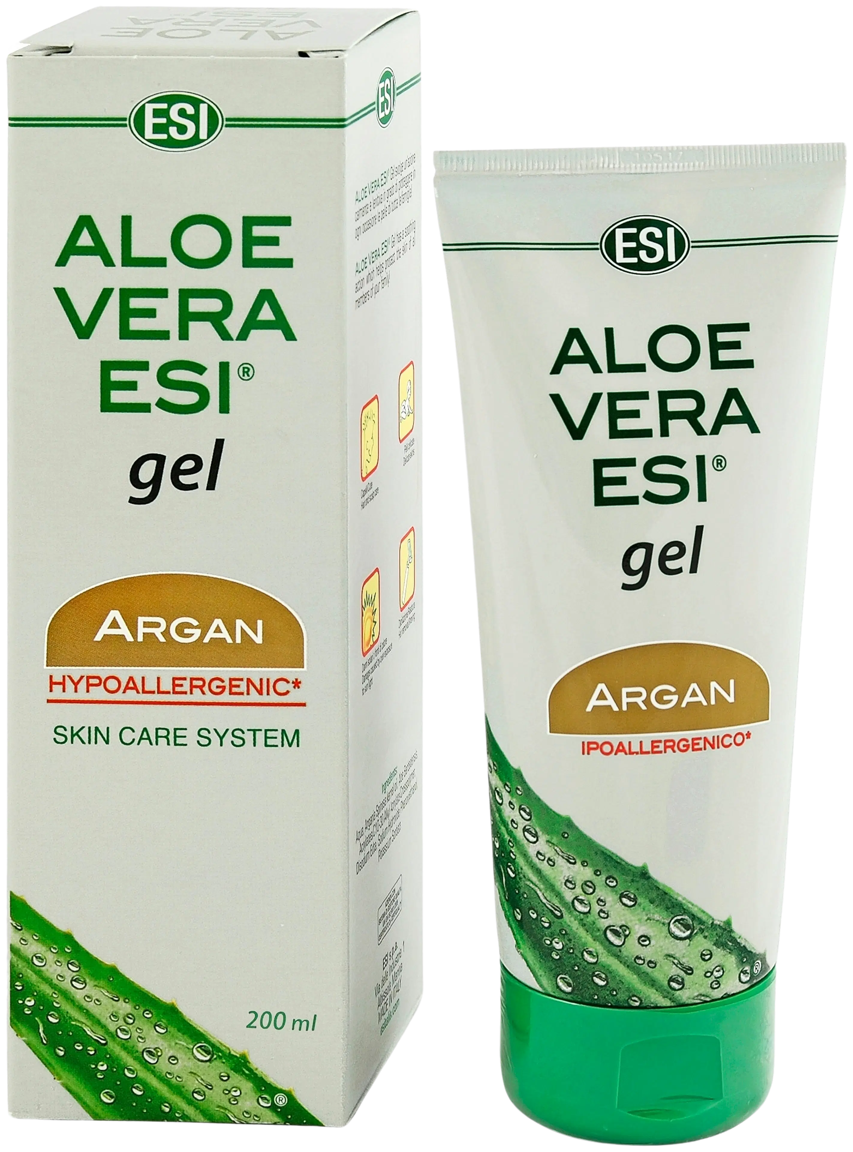 ESI Aloe Vera Esi® + Argan geeli 200 ml
