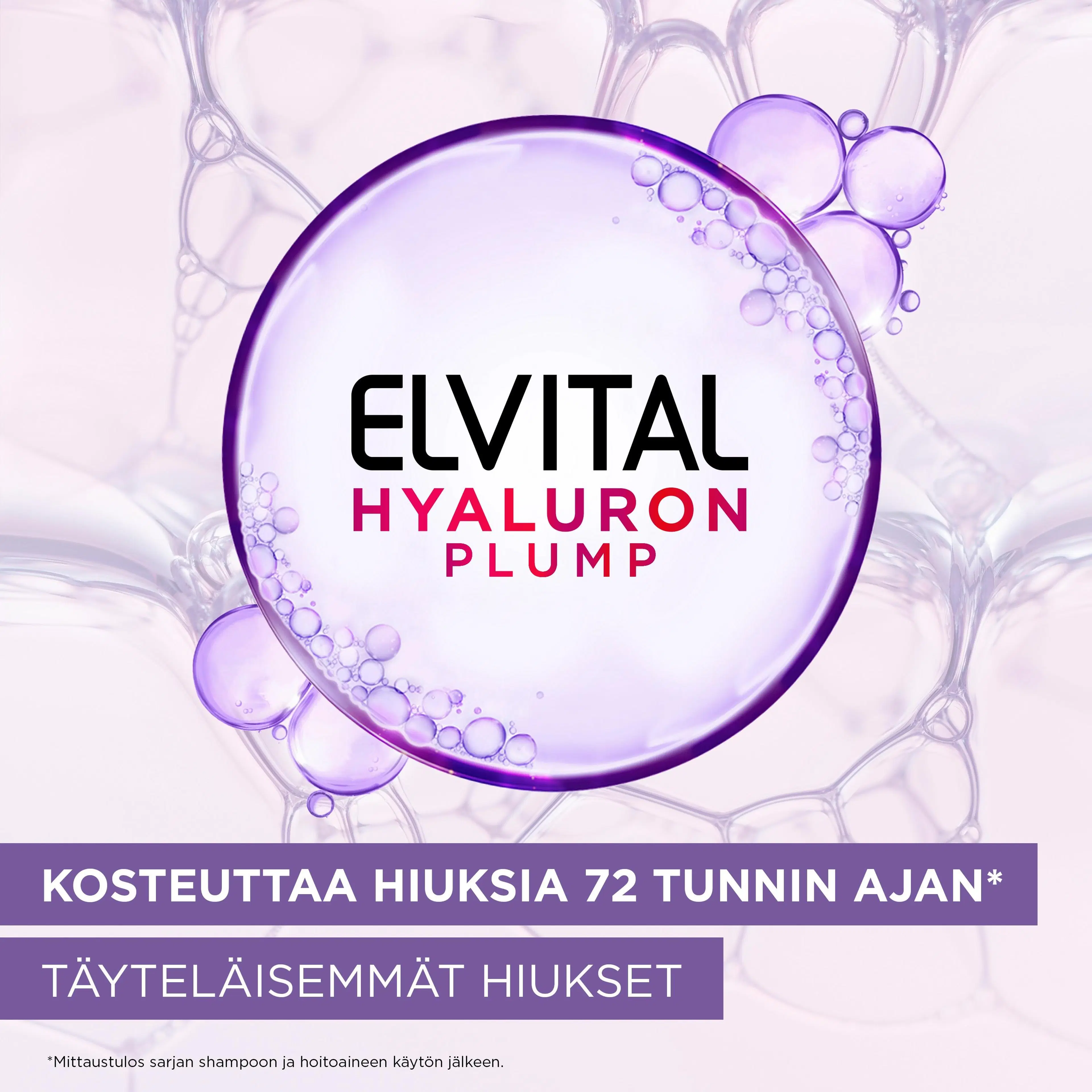 L'Oréal Paris Elvital Hyaluron Plump hiusseerumi kosteutta kaipaaville hiuksille 150ml