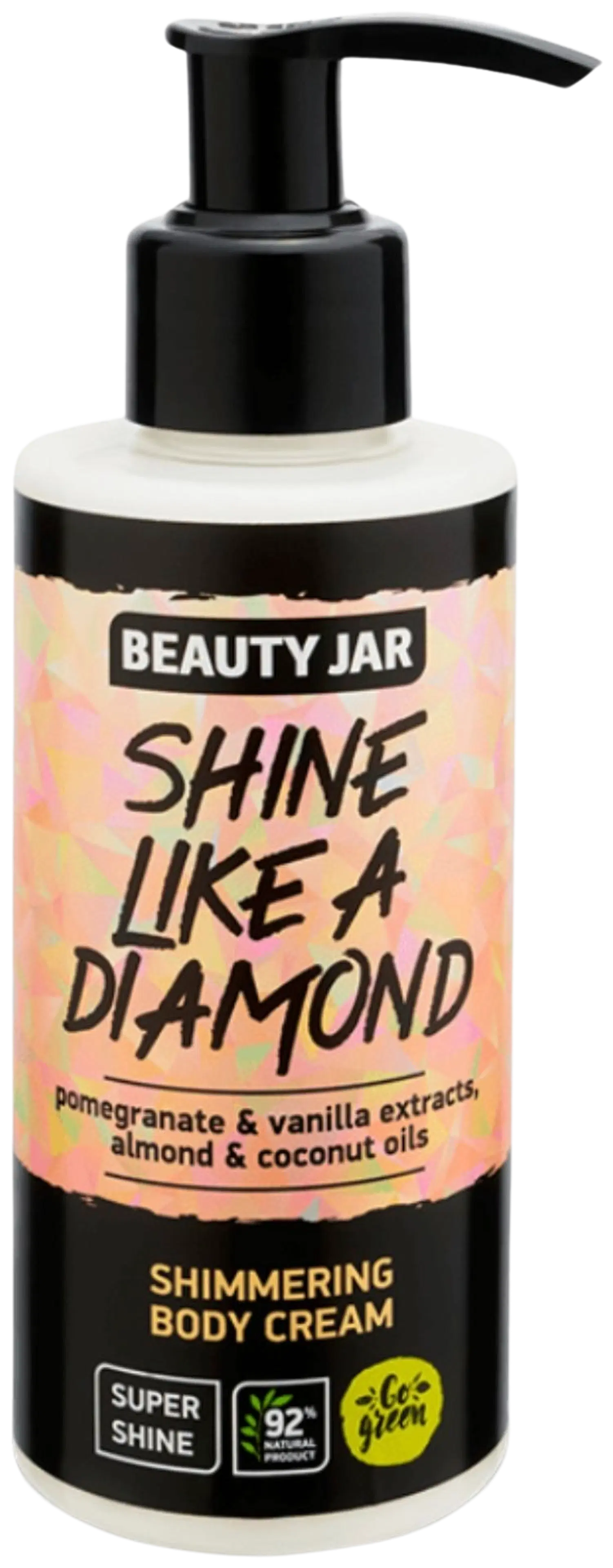 Beauty Jar Shine Like a Diamond Body Cream vartalovoide 150 ml