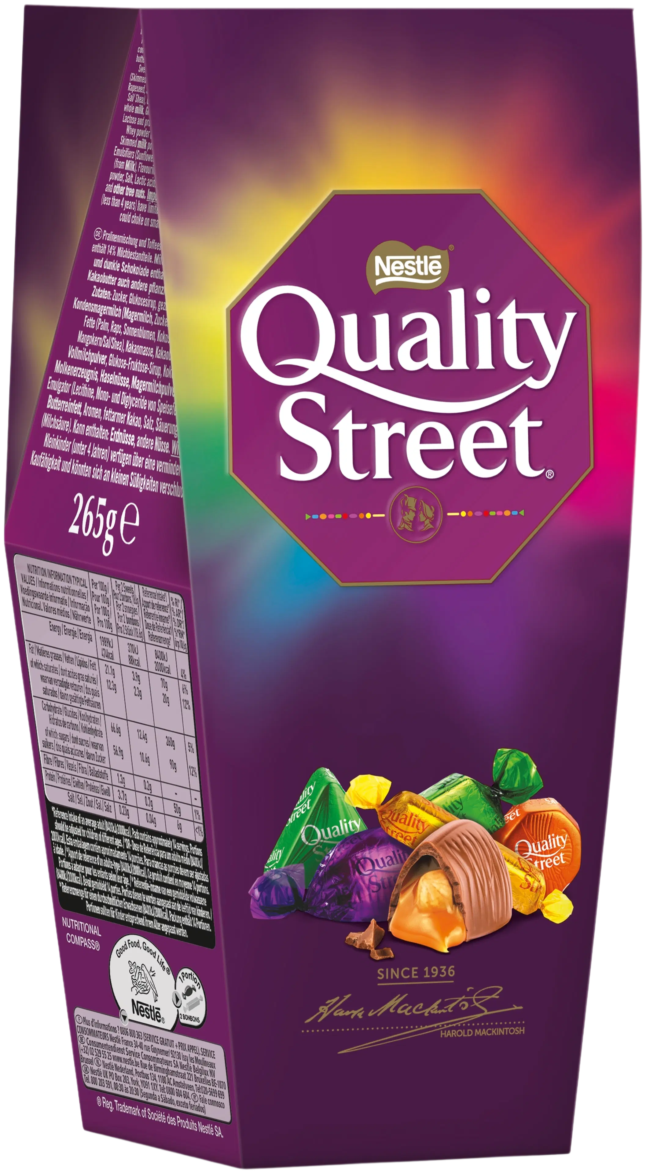 Nestlé Quality Street 265g toffee- ja suklaakonvehtisekoitus
