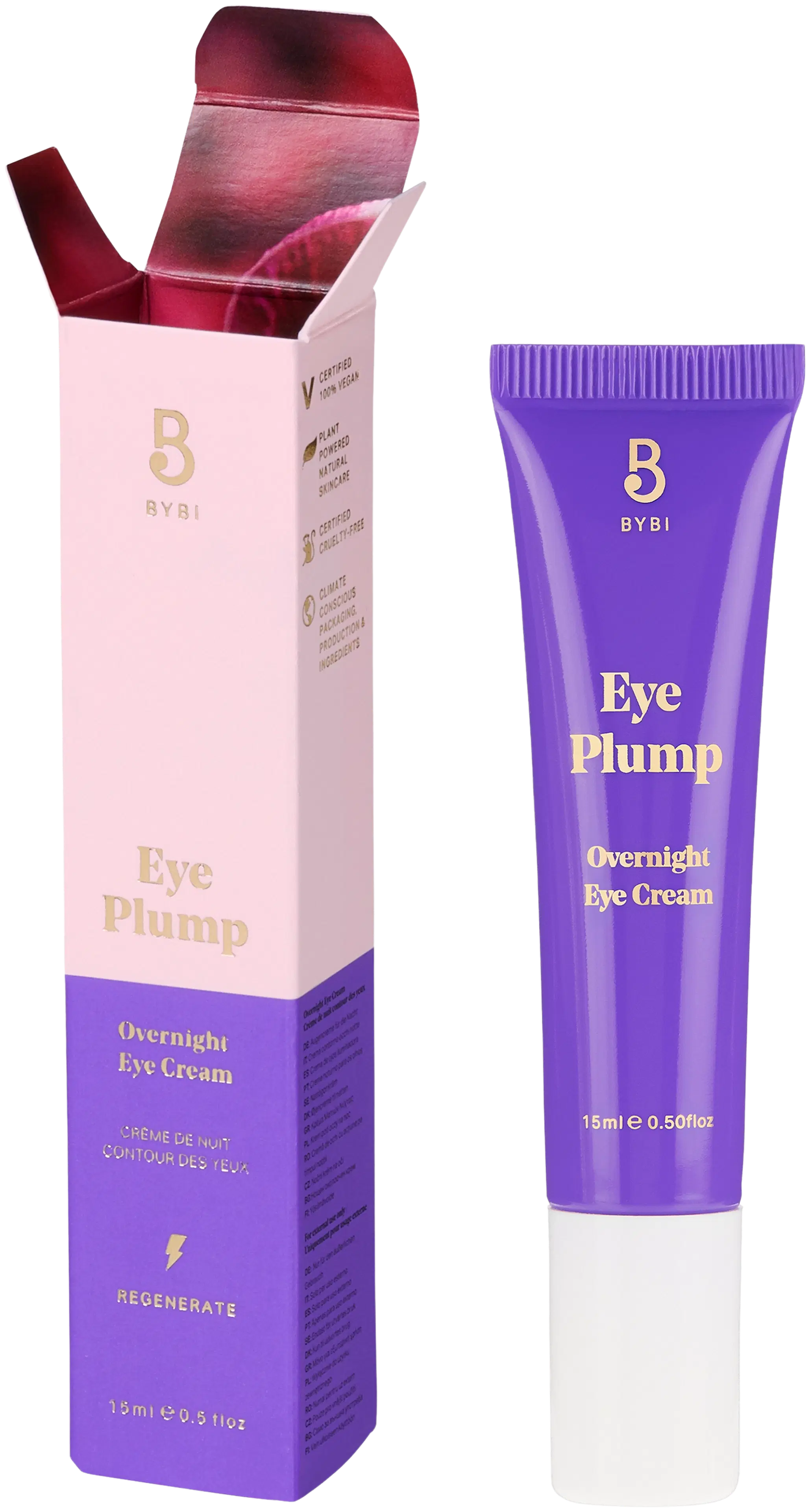 BYBI Eye Plump Overnight Eye Cream silmänympärysvoide 15ml