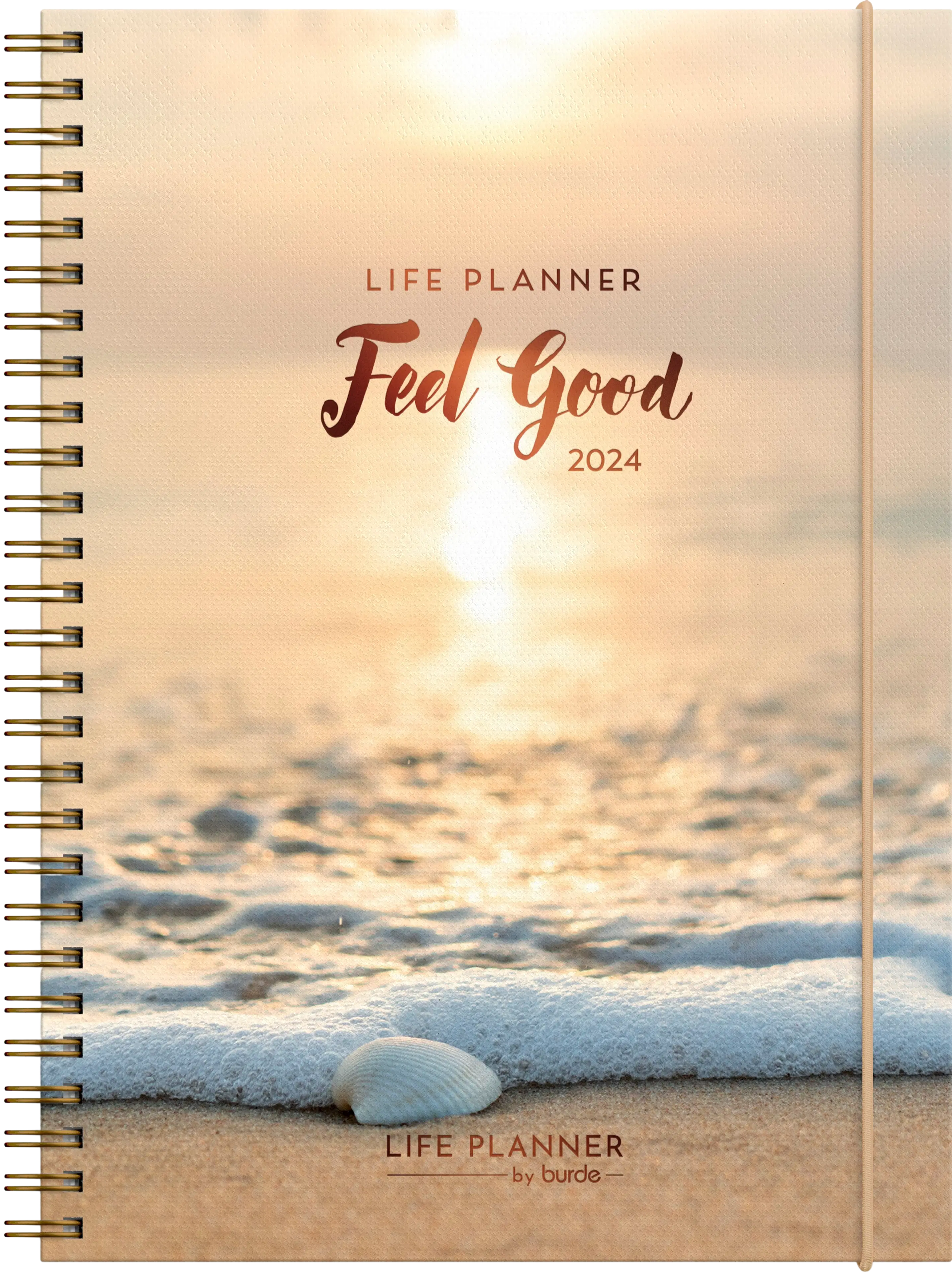 Burde kalenteri 2024 Life Planner Feel good