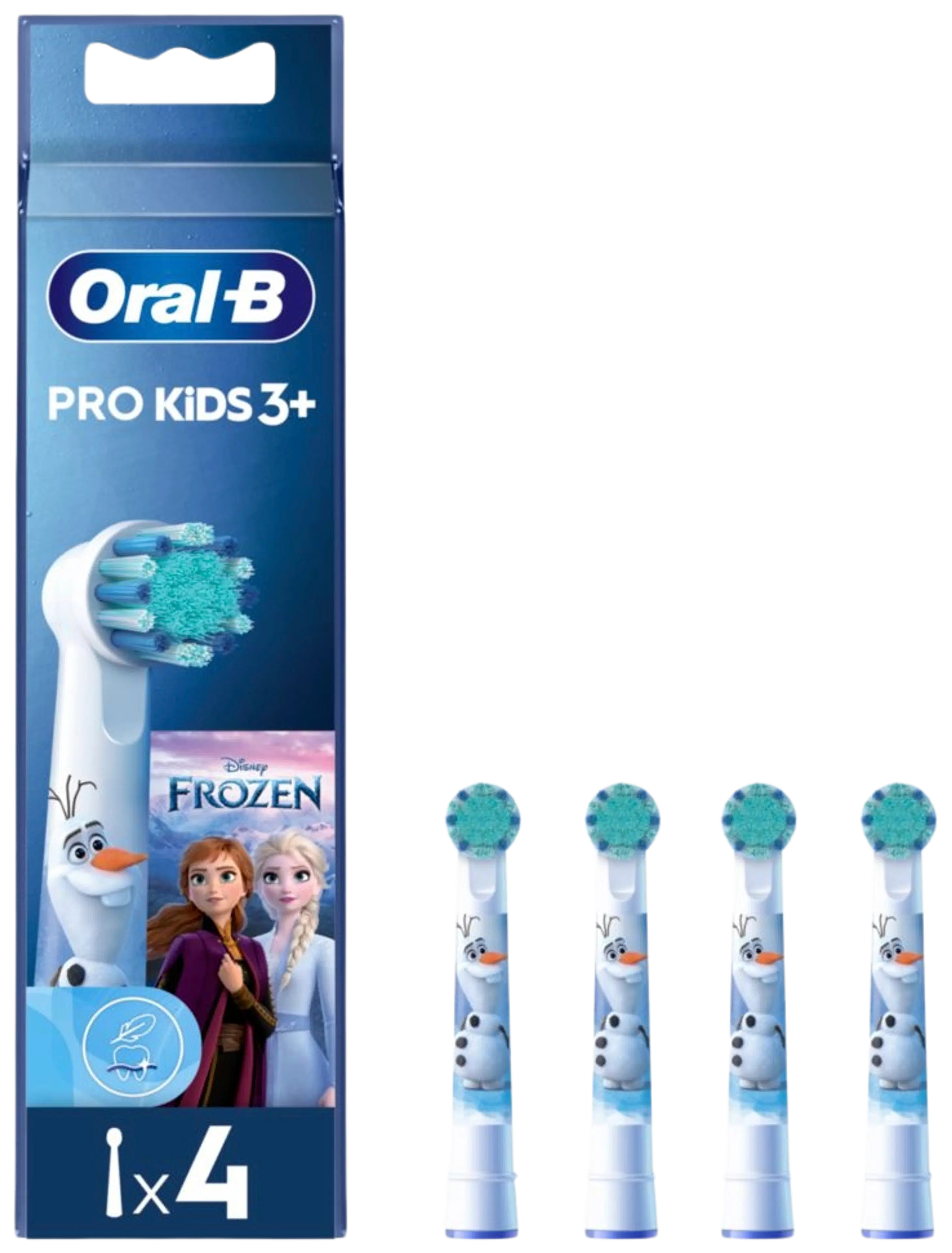 Oral-B lasten vaihtoharjat Frozen 4 kpl