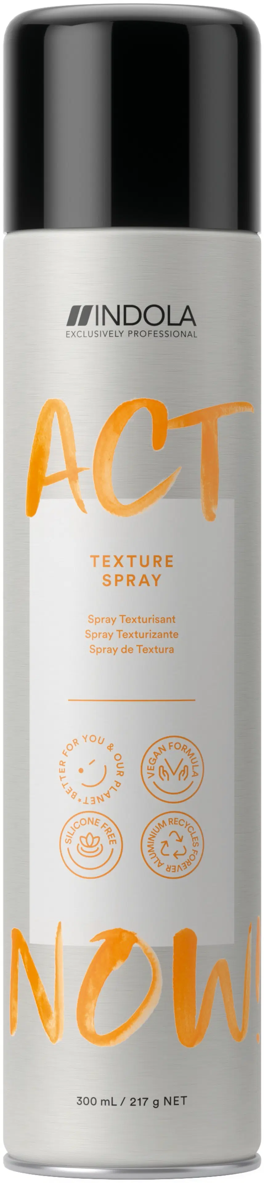 Indola ACT NOW! Texture Spray rakennesuihke 300 ml