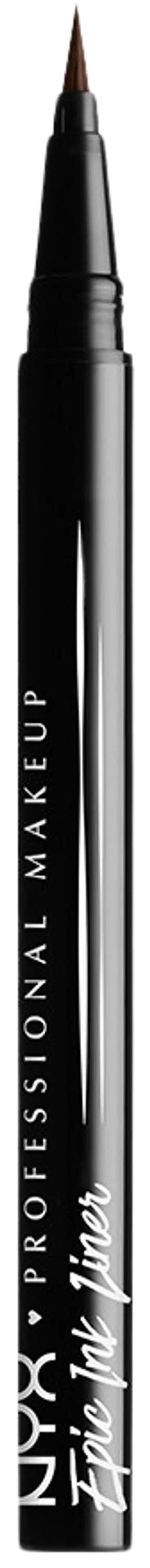 NYX Professional Makeup Epic Ink Liner silmänrajauskynä 1ml