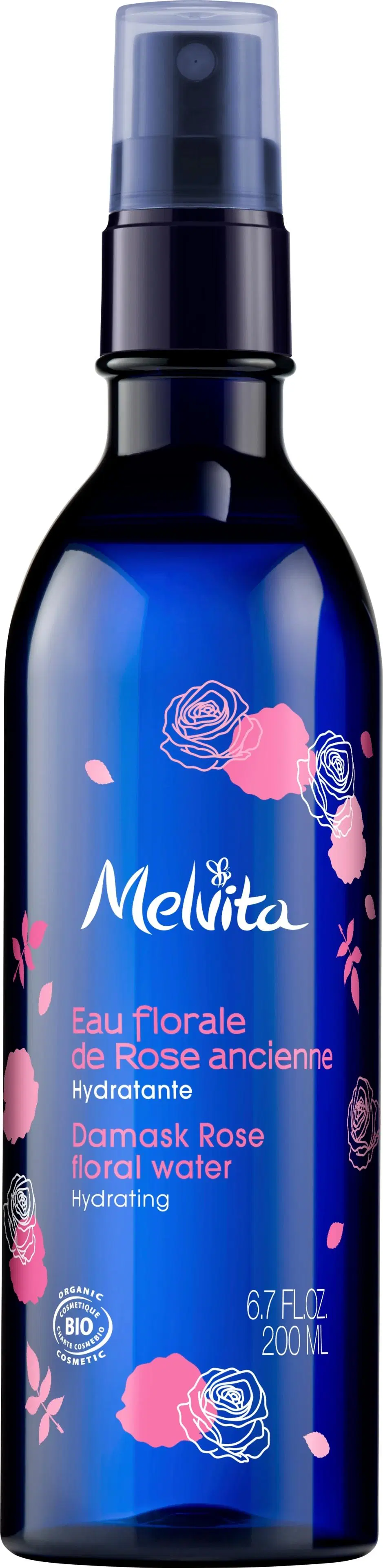 Melvita Atomiser Rose Water kasvovesi 200 ml