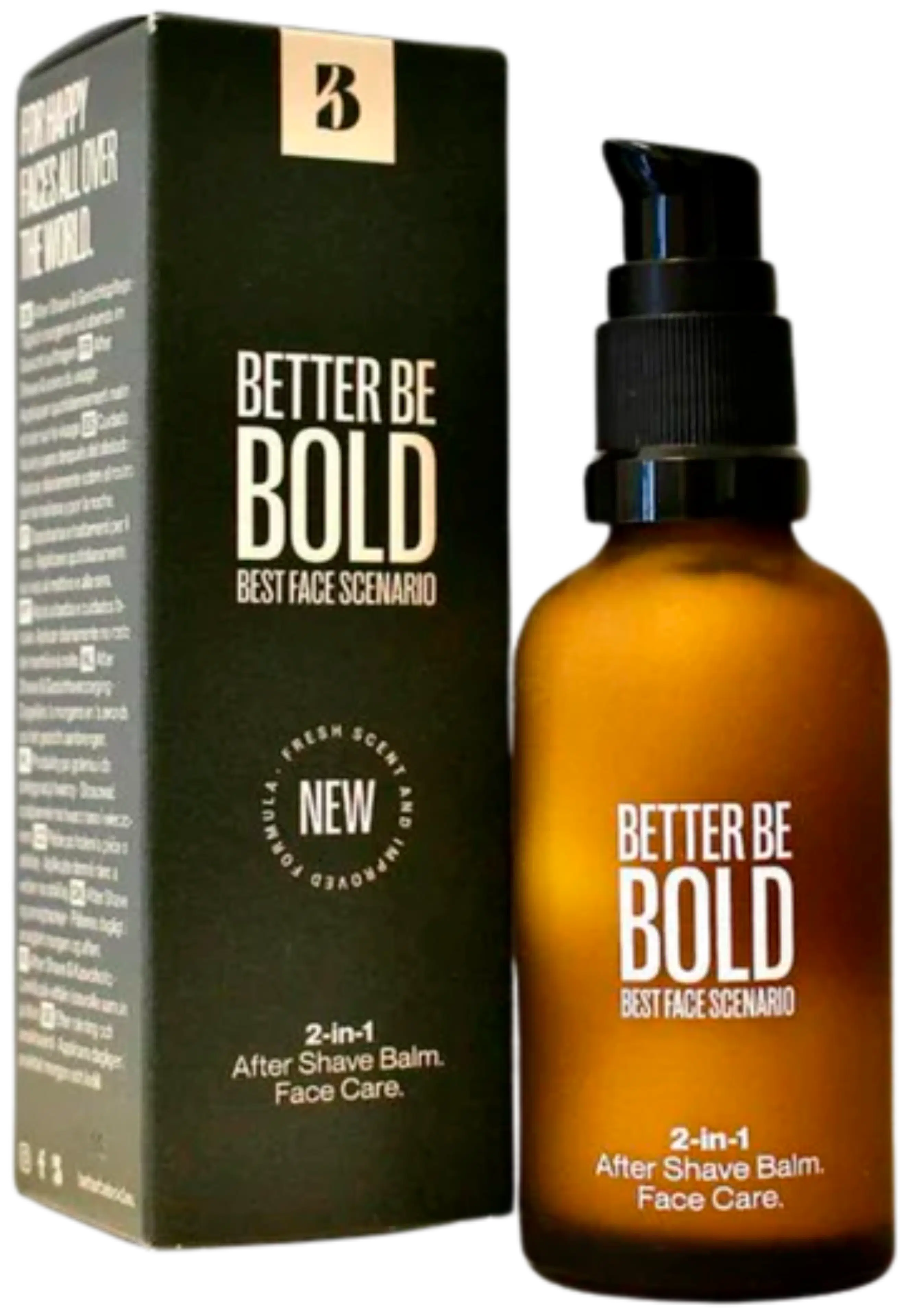 Better Be Bold Best Face Scenario 2-in-1 After Shave Balm & Face Care kasvovoide 50 ml