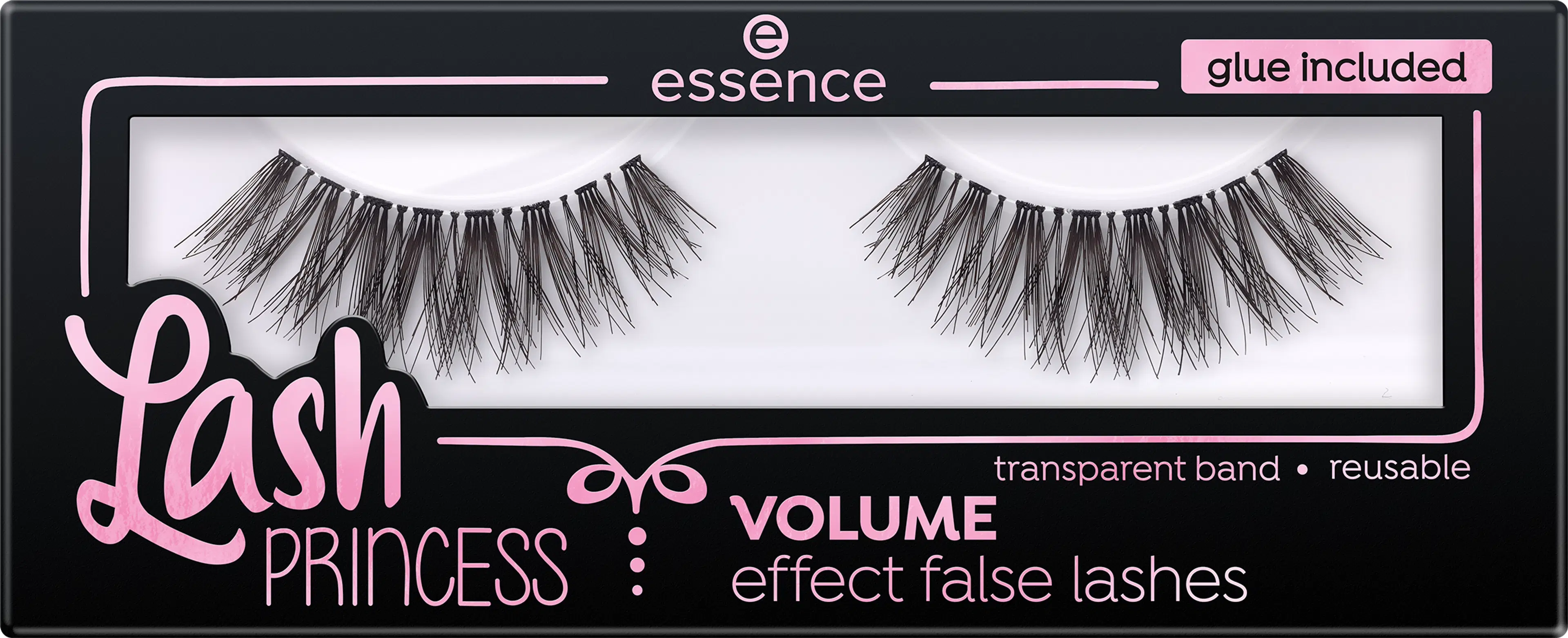 essence Lash PRINCESS VOLUME effect false lashes irtoripset