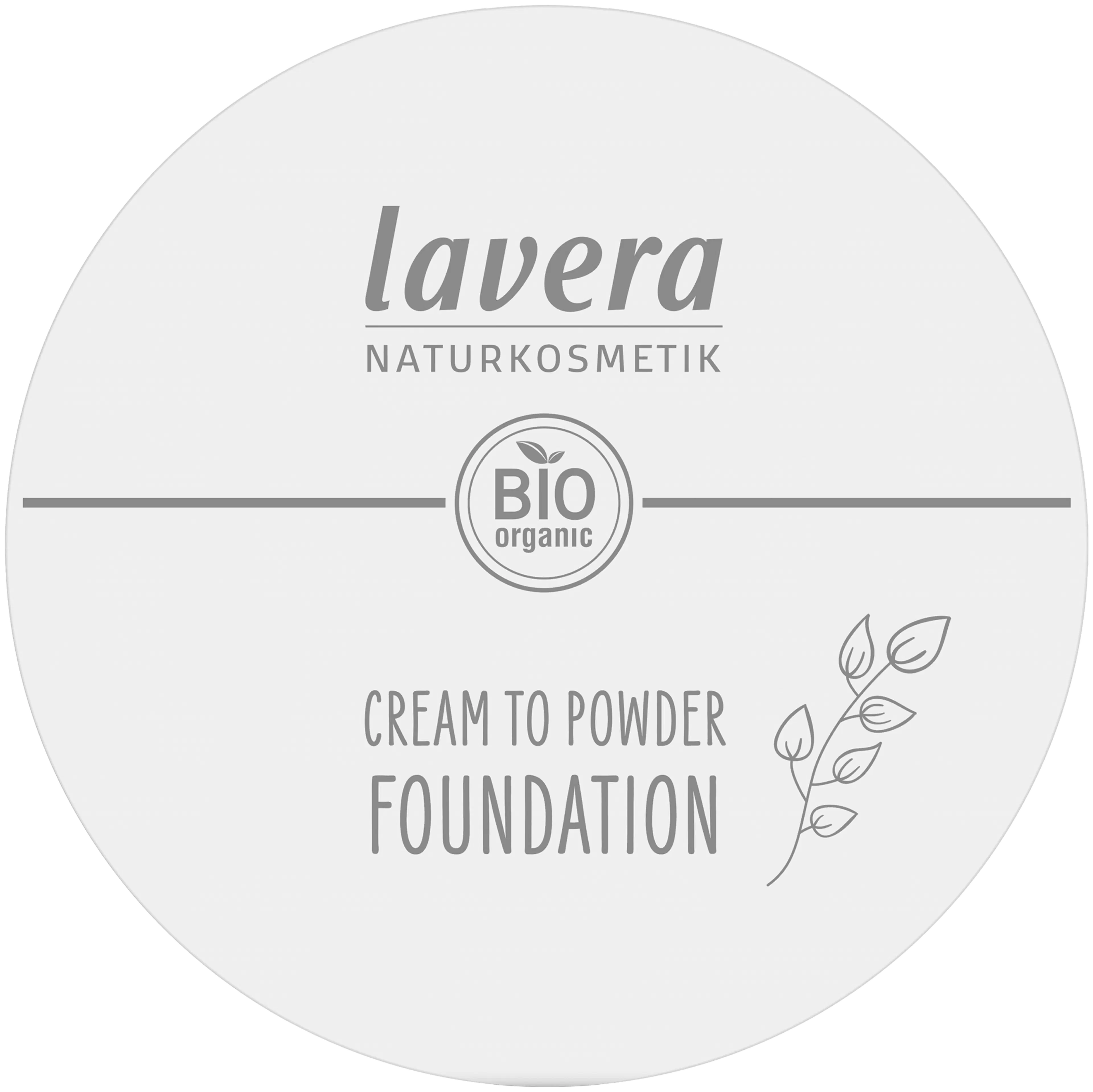lavera Cream to Powder Foundation –Light 01- 10,5 g