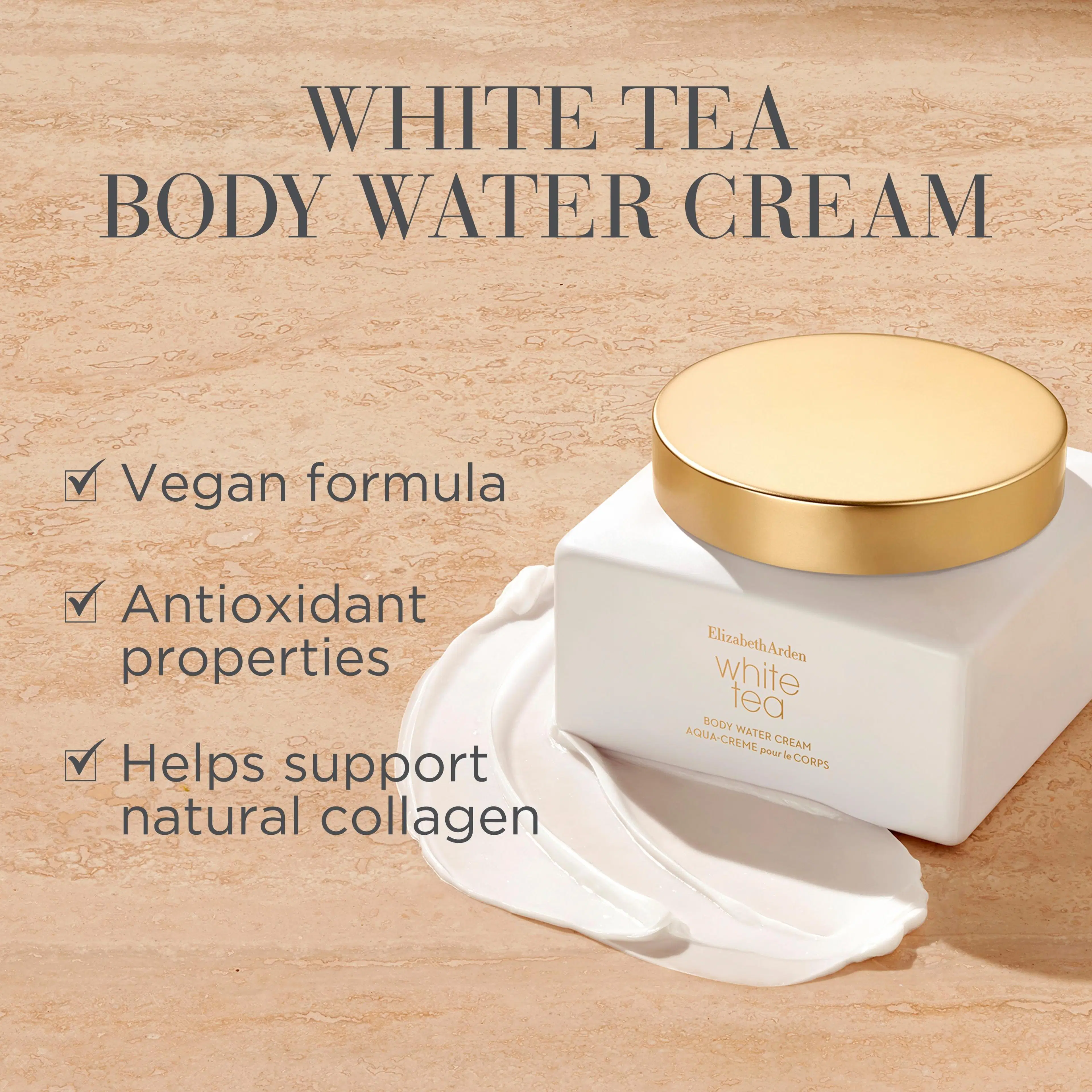 Elizabeth Arden White Tea Body Cream Luxe vartalovoide 225 ml