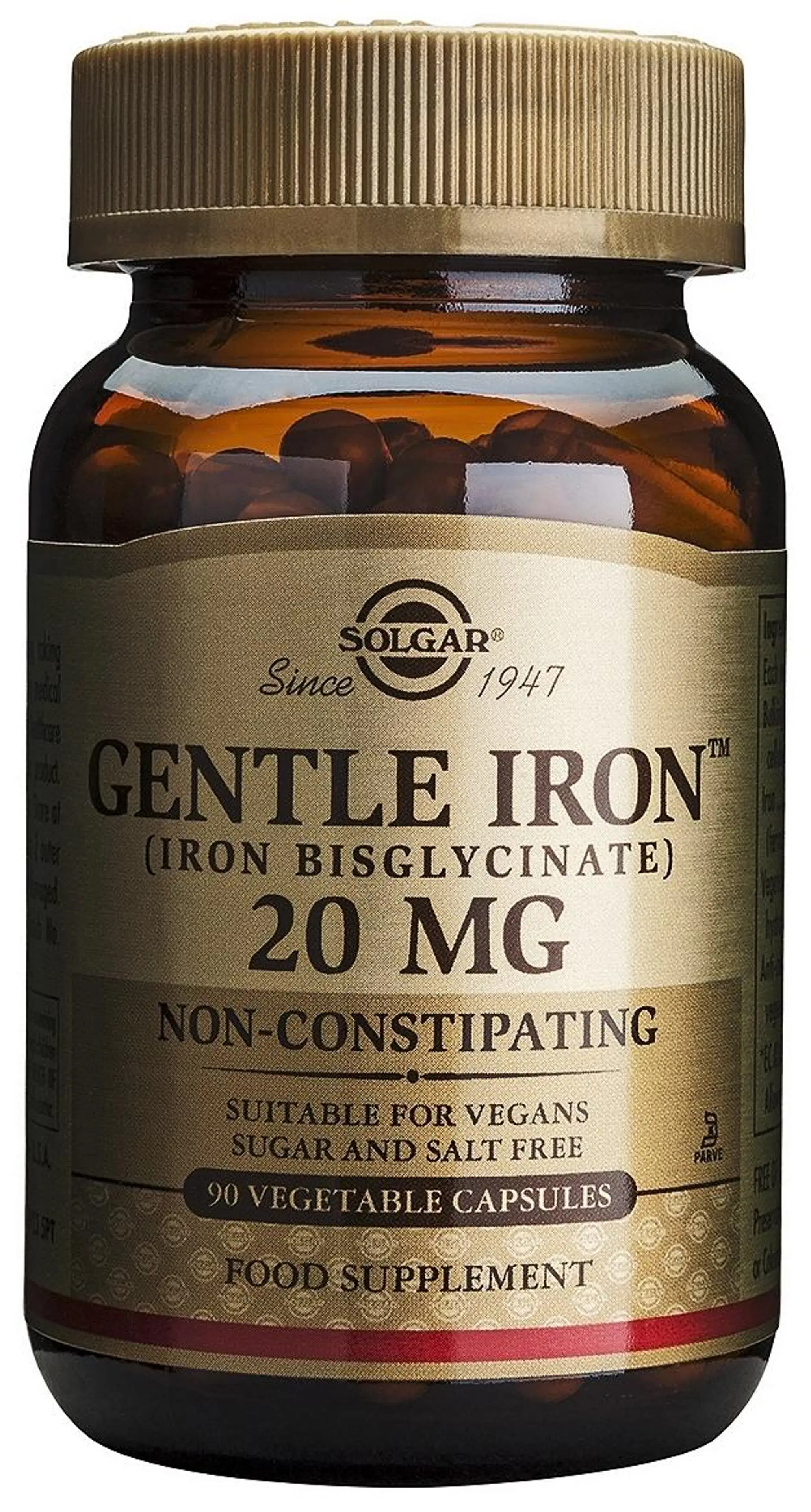 Solgar Gentle Iron 20 mg
