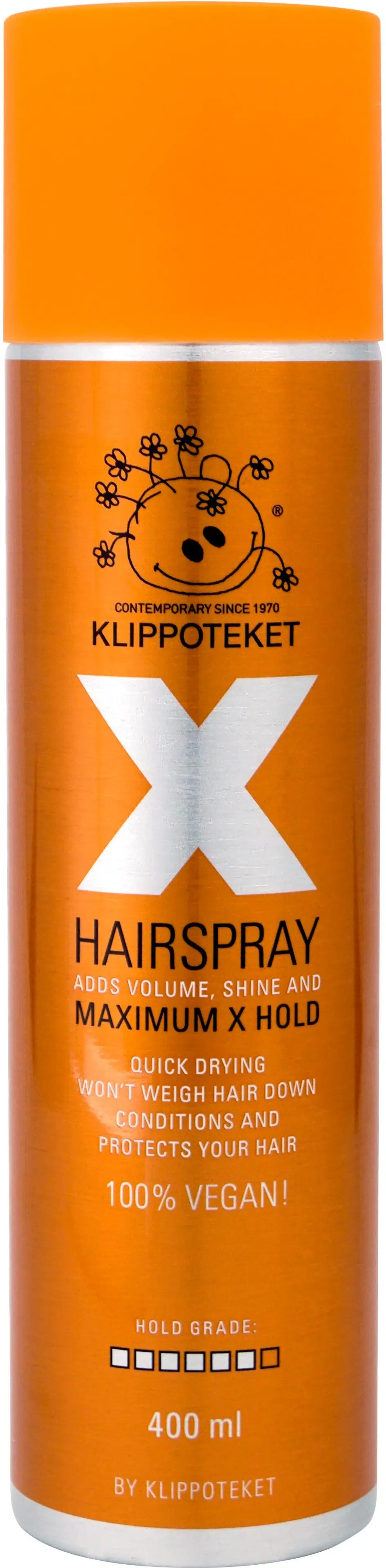 Klippoteket Maximum XX Strong Hairspray hiuskiinne 400 ml