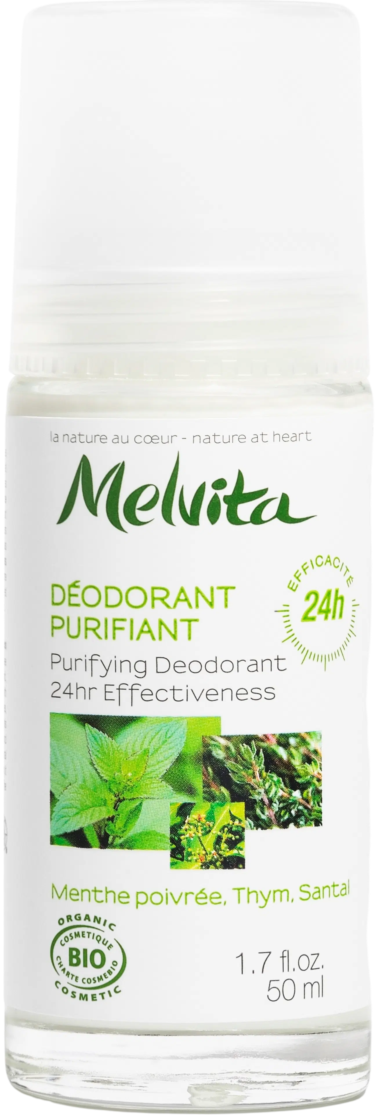 Melvita Deodorant 24hr Effectiveness deodorantti 50 ml