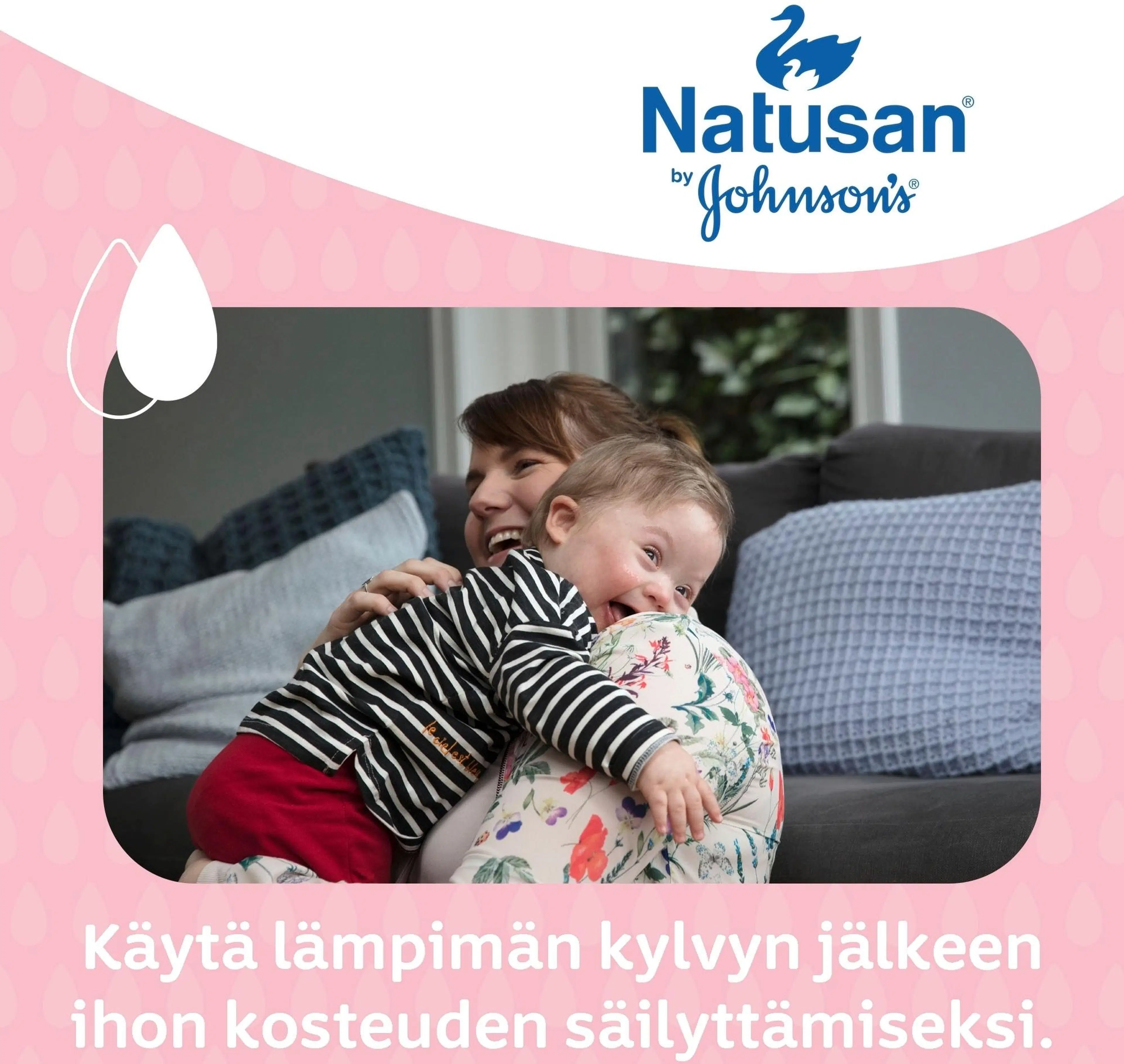 Natusan by Johnson's Baby Oil hoitoöljy 300ml