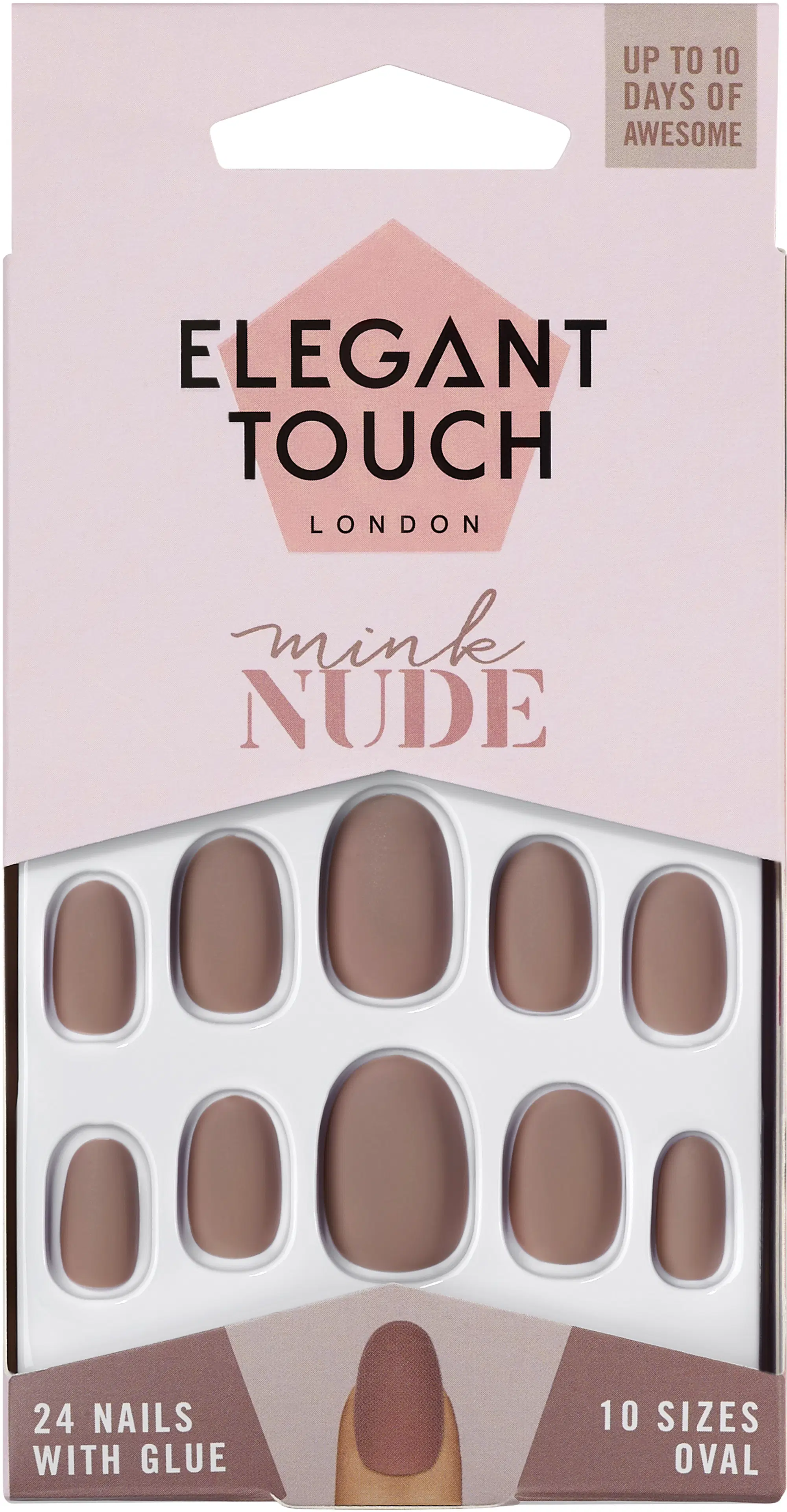 Elegant Touch Nude Nails irtokynnet