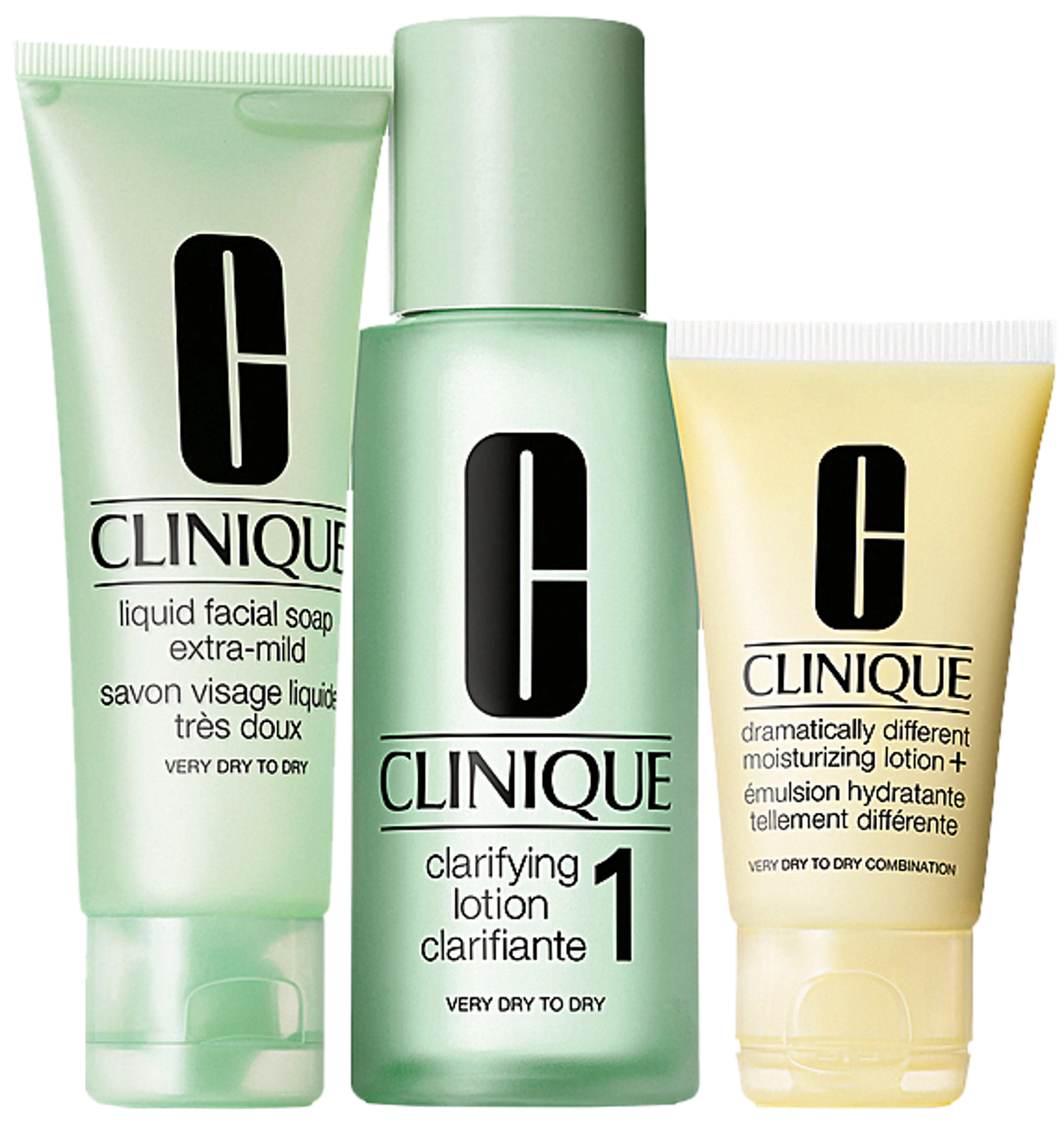 Clinique 3-Step Introduction Kit Skin Type 1 ihonhoitopakkaus