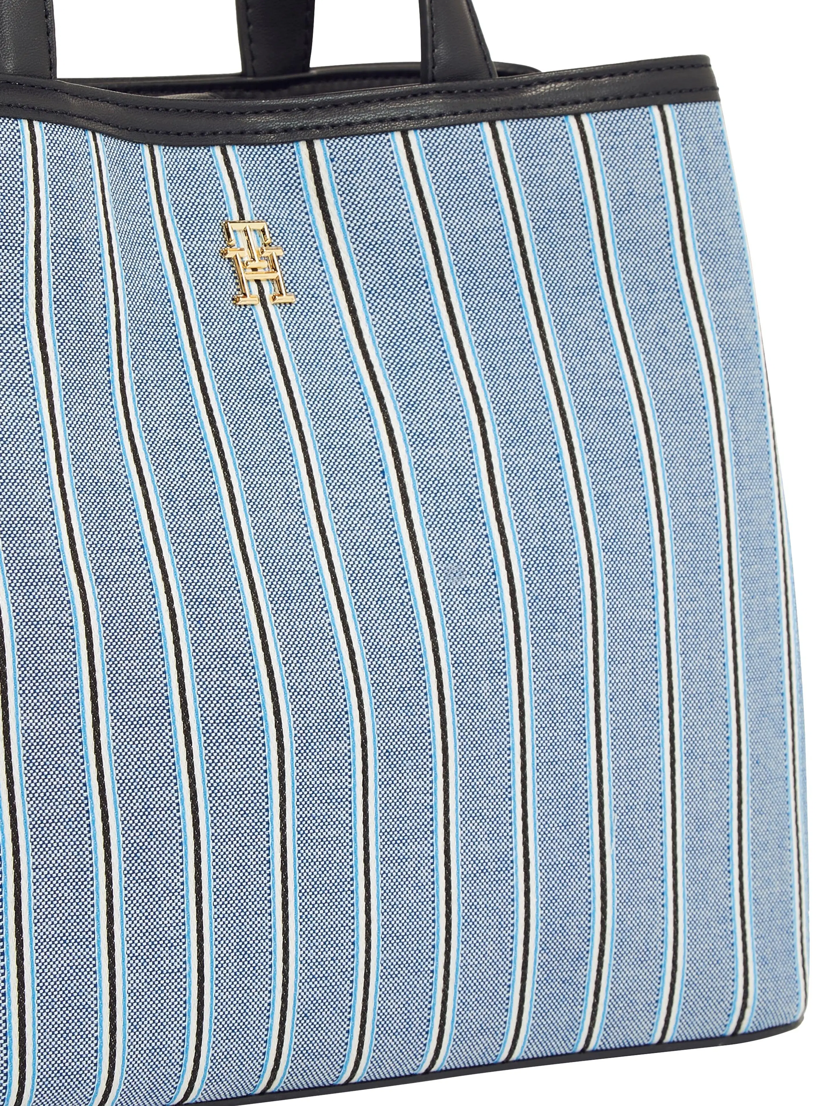 Tommy Hilfiger TH Spring Chic satchel stripes käsilaukku