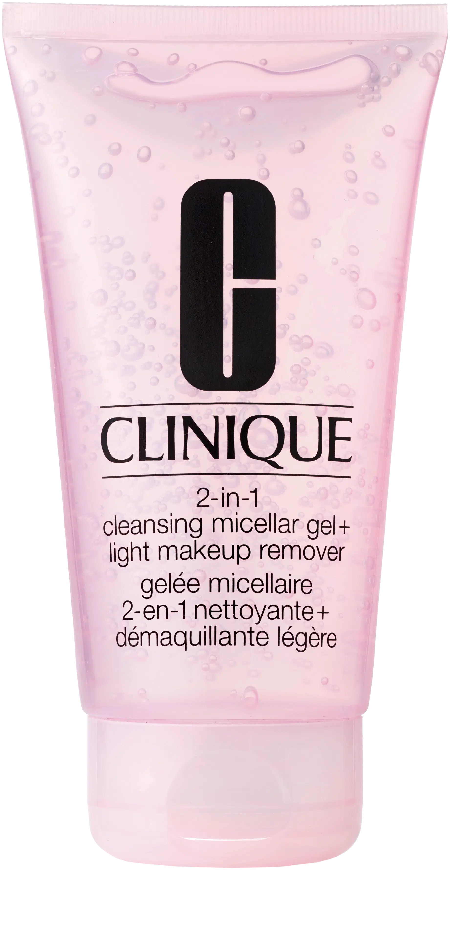 Clinique 2-in-1 Makeup Remover + Cleansing Micellar Gel meikinpuhdistus 150 ml